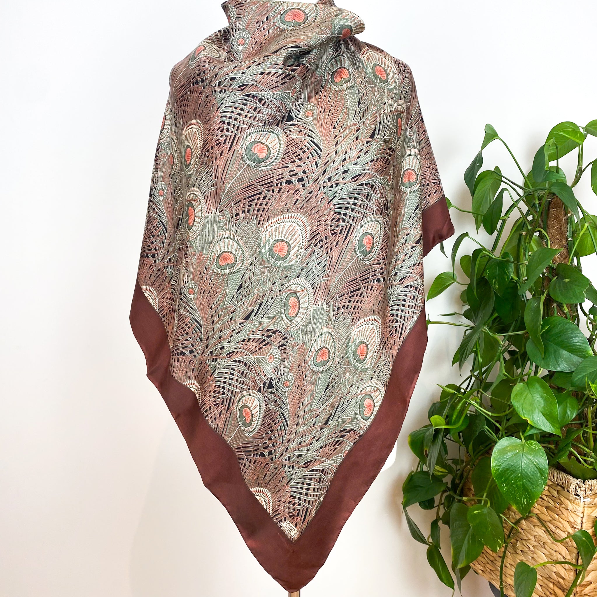 1980s Liberty of London Vintage Silk Scarf