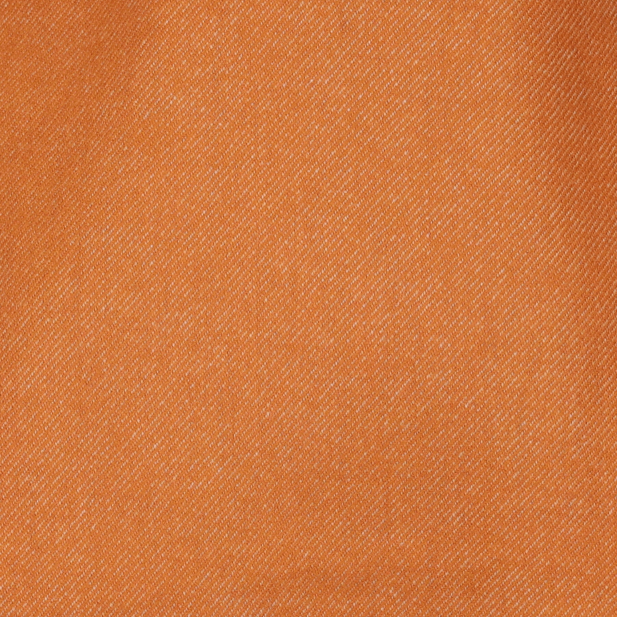 Brand New Scottish Designer Sunset Orange Woven Cashmere Scarf