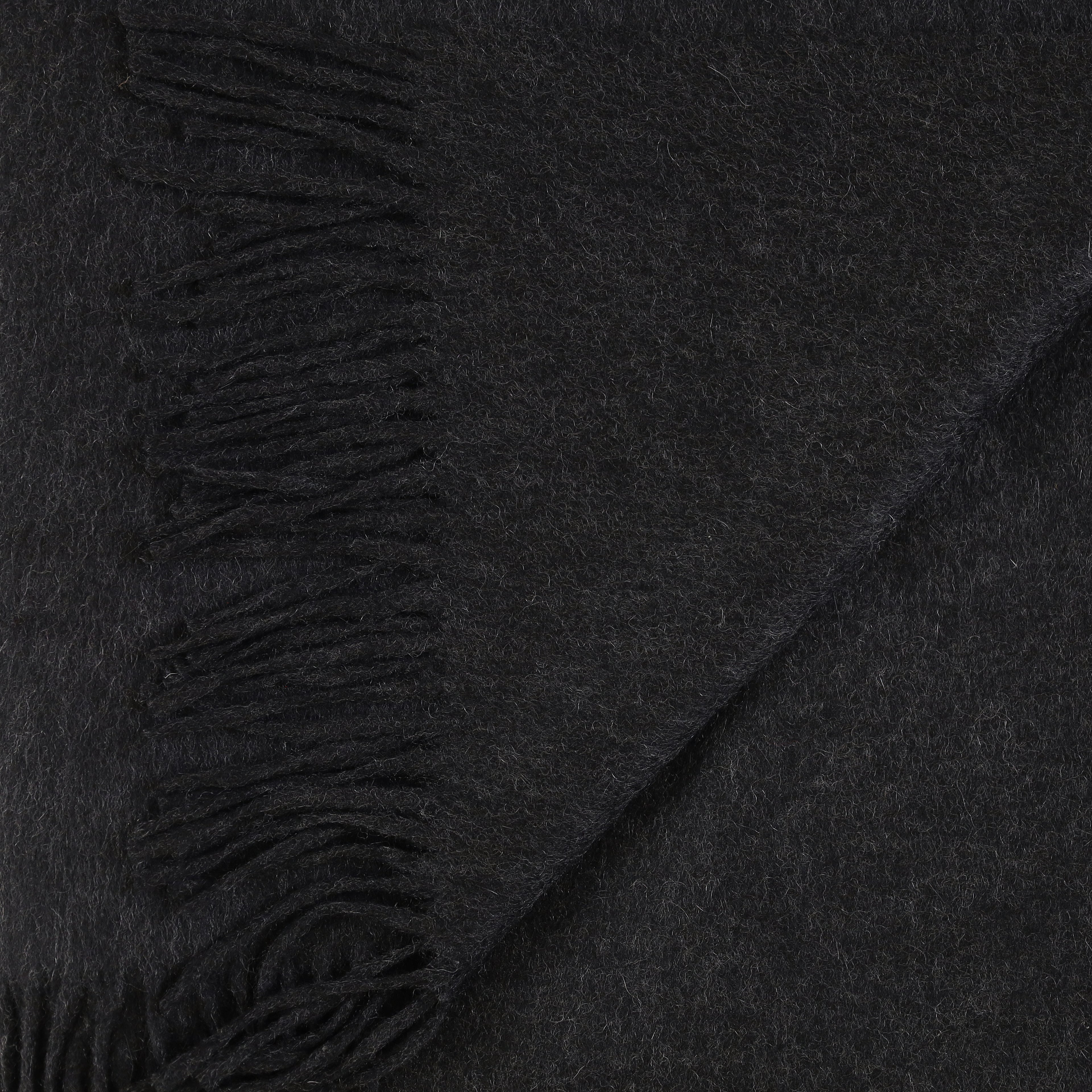 Secondhand Alex Begg Granite Grey Woven Cashmere Blanket