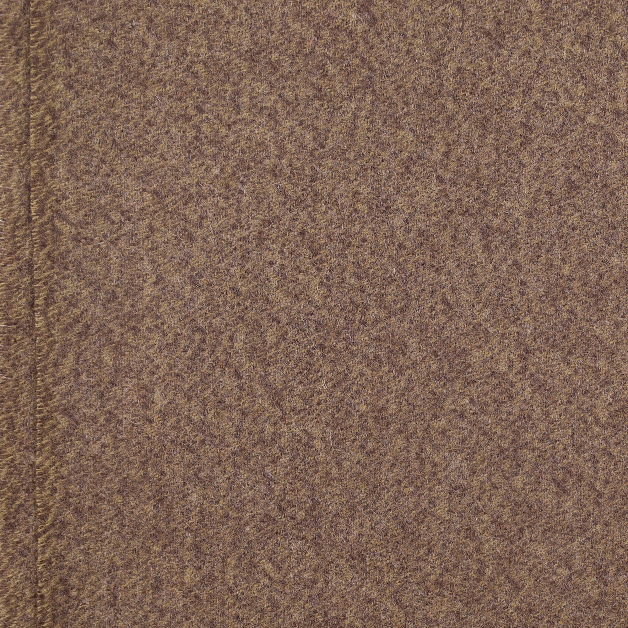 Brand New English Mole Brown Marl Luxury Woven Cashmere Blanket