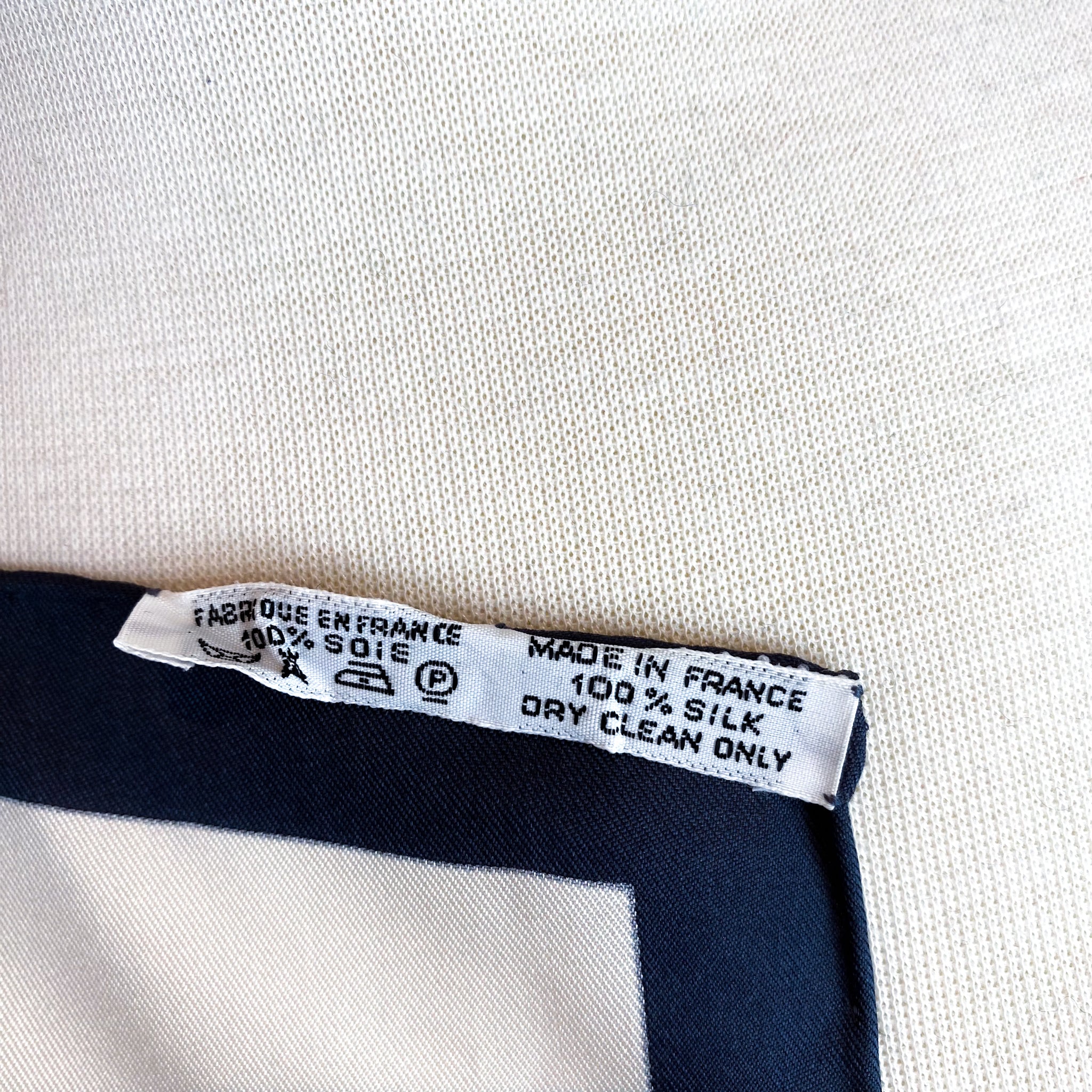 Boxed Hermes Parures des Sables Vintage Silk Scarf