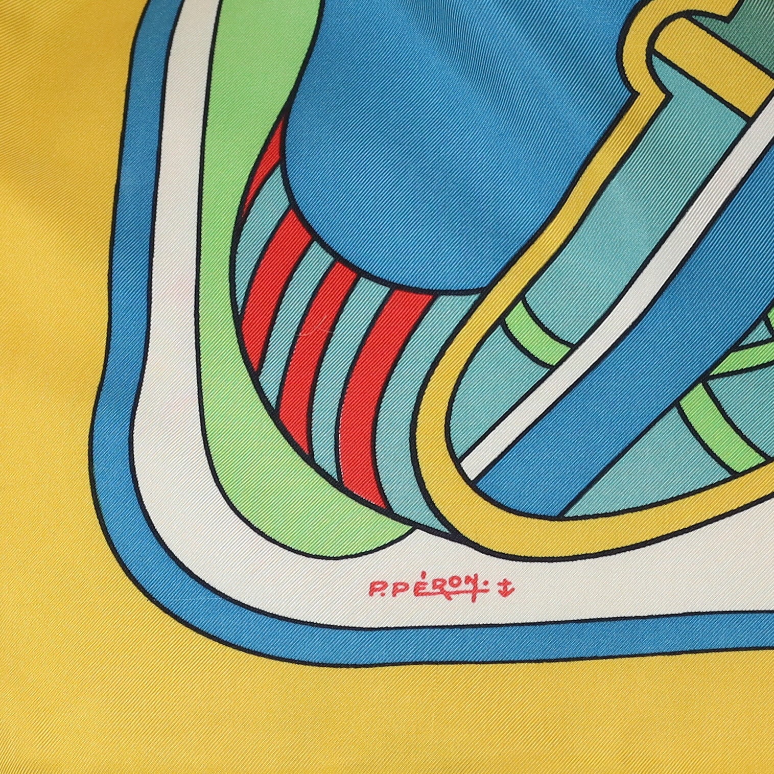 Hermès Thalassa Silk Scarf Quite Rare