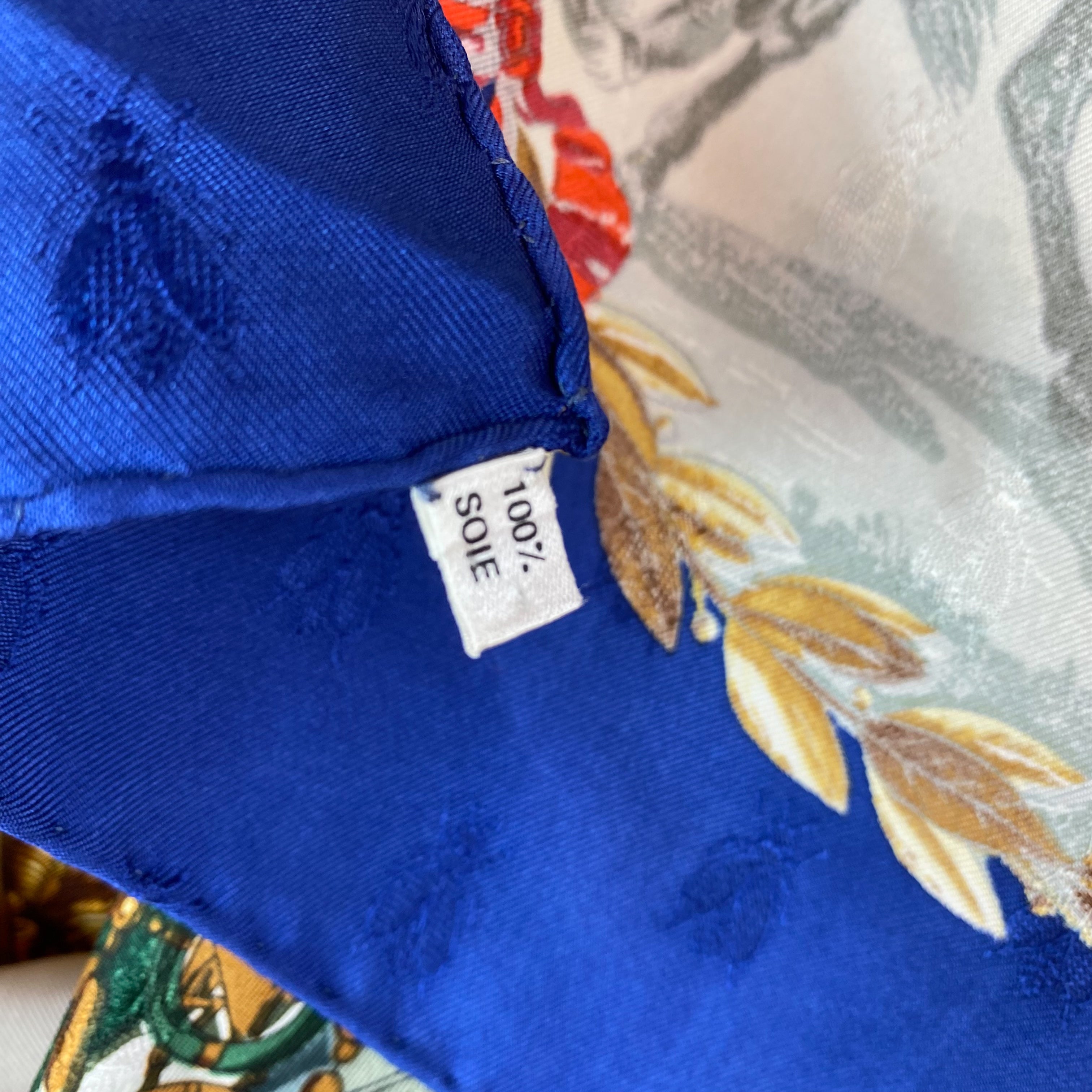 Boxed Hermes Napoléon Silk Scarf