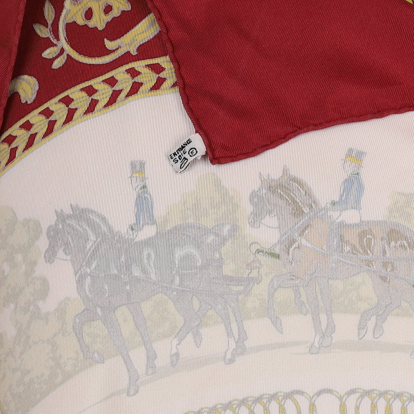 Hermès La Promenade De Longchamps Silk Scarf