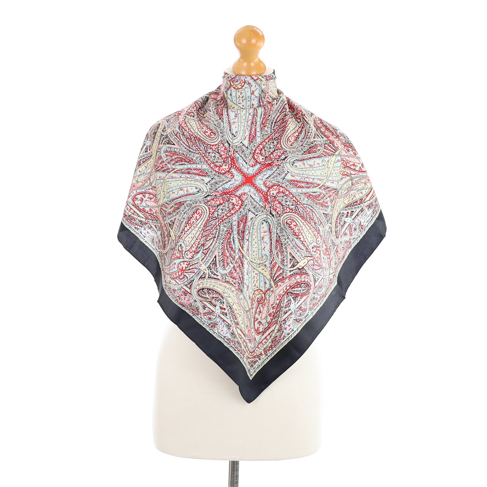 1970s Boxed Liberty Vintage Silk Scarf