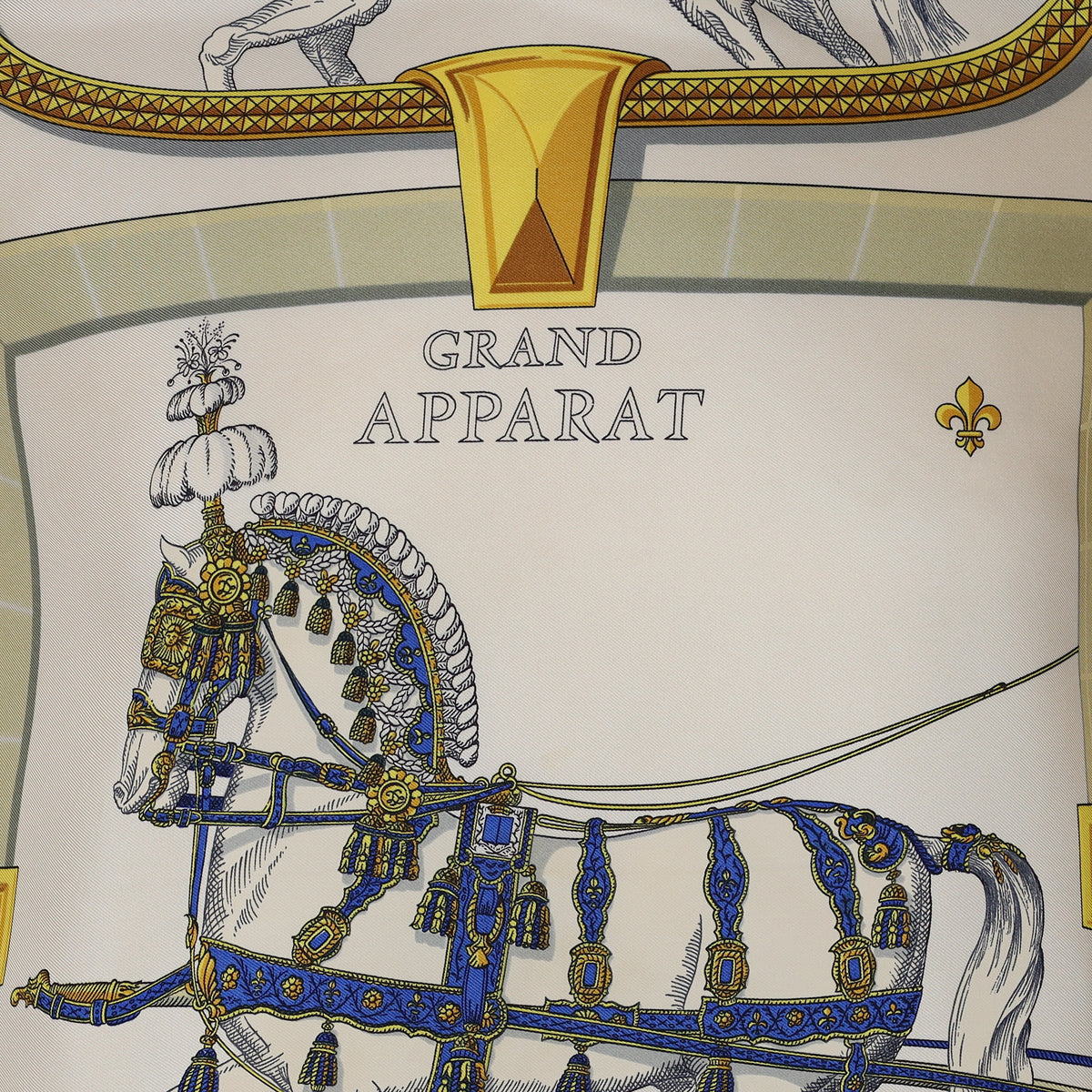 Hermès Grand Apparat Vintage Silk Scarf