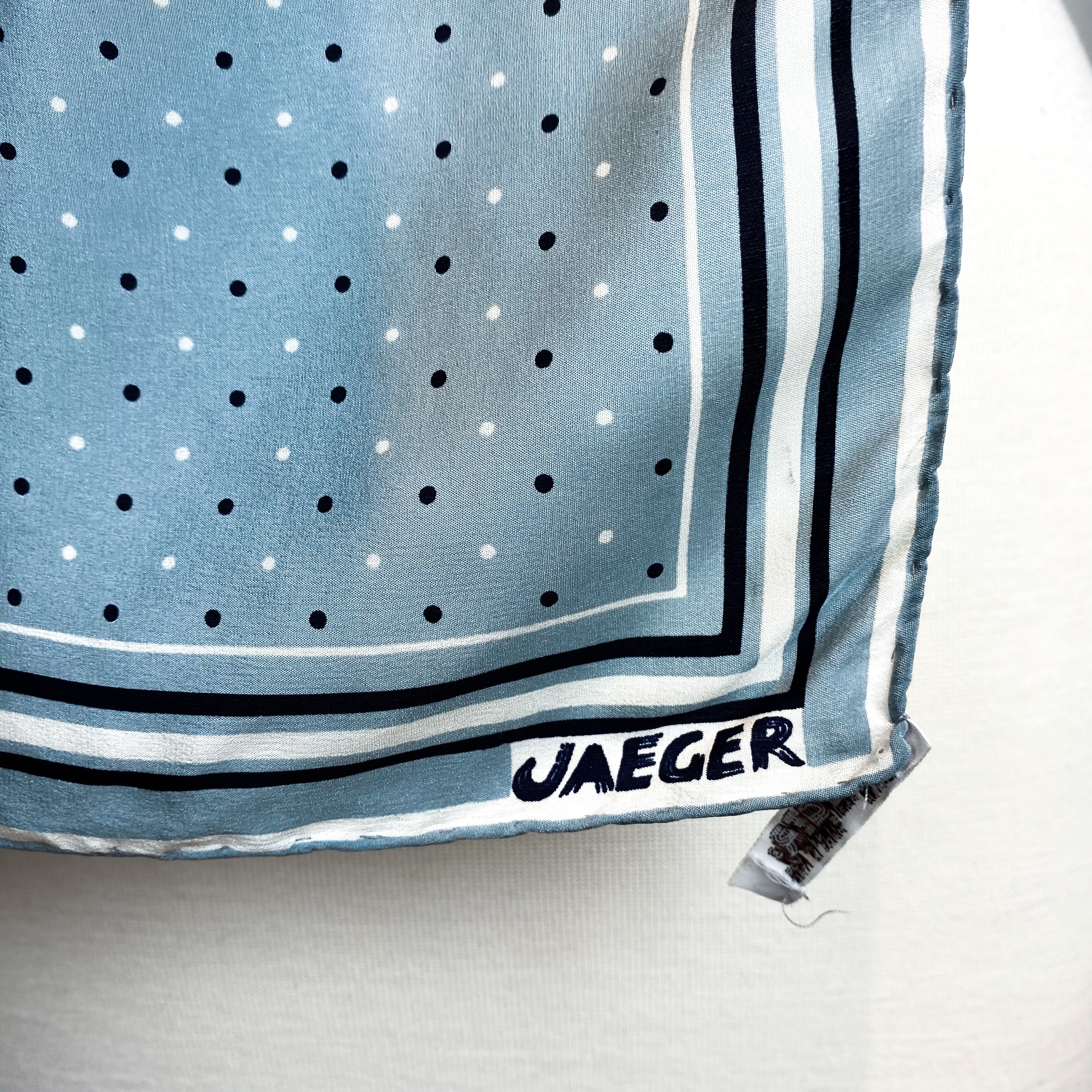 Jaeger Vintage Silk Scarf