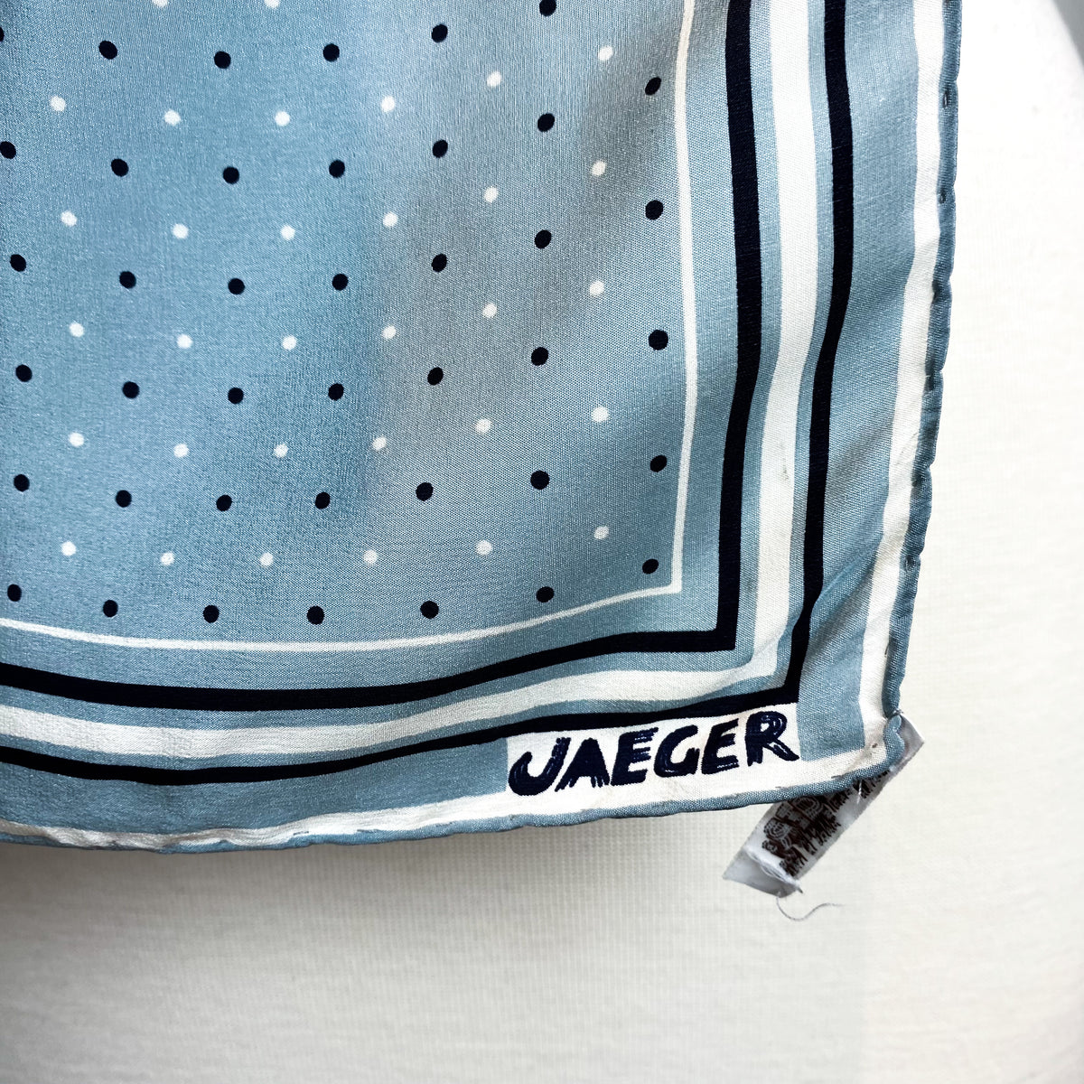 Jaeger Vintage Silk Scarf