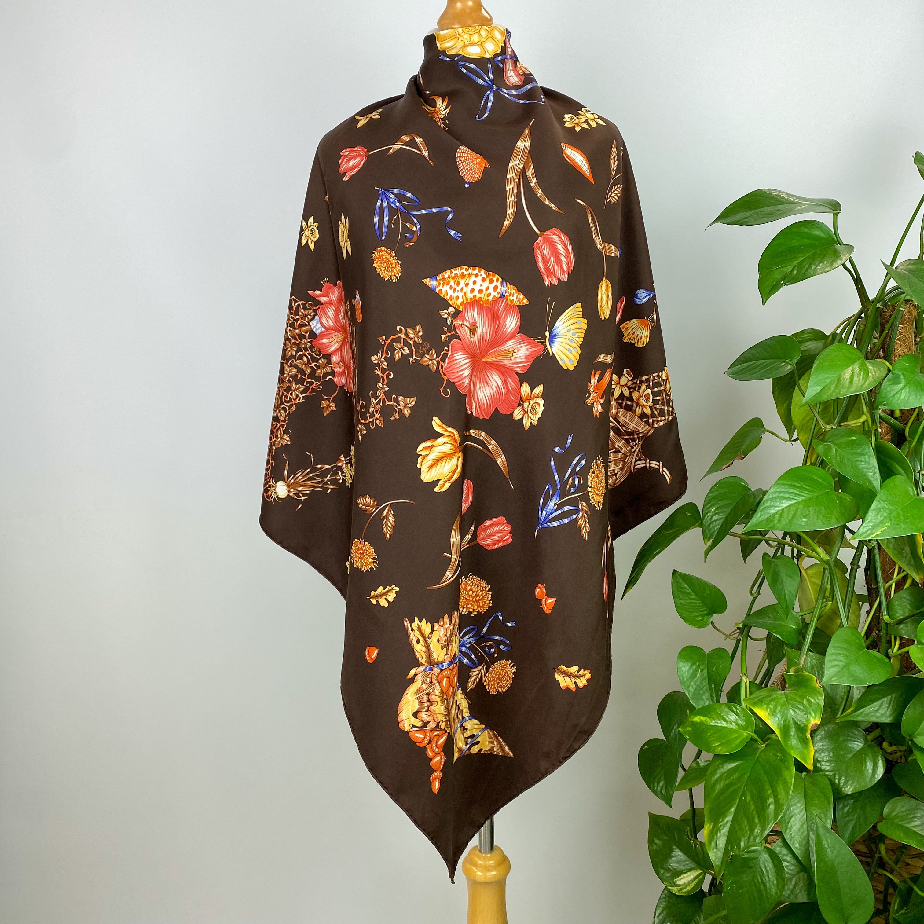 Stuart Weitzman Autumnal Silk Scarf