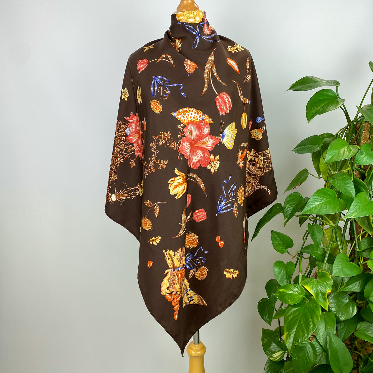 Stuart Weitzman Autumnal Silk Scarf