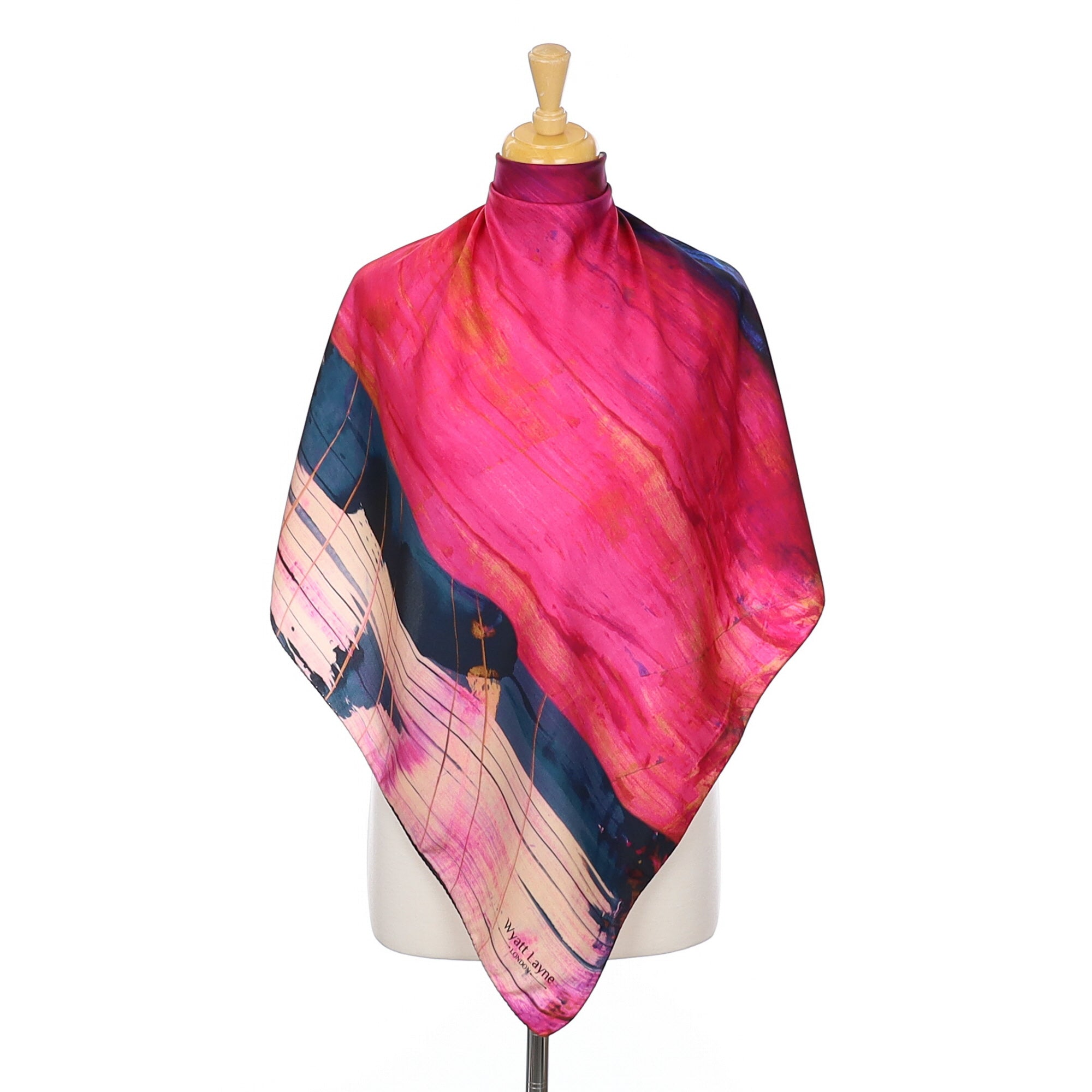 Wyatt Layne Colourful Silk Scarf