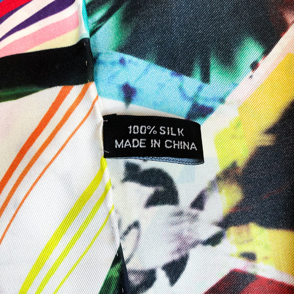 Immaculate Christian Lacroix Silk Scarf