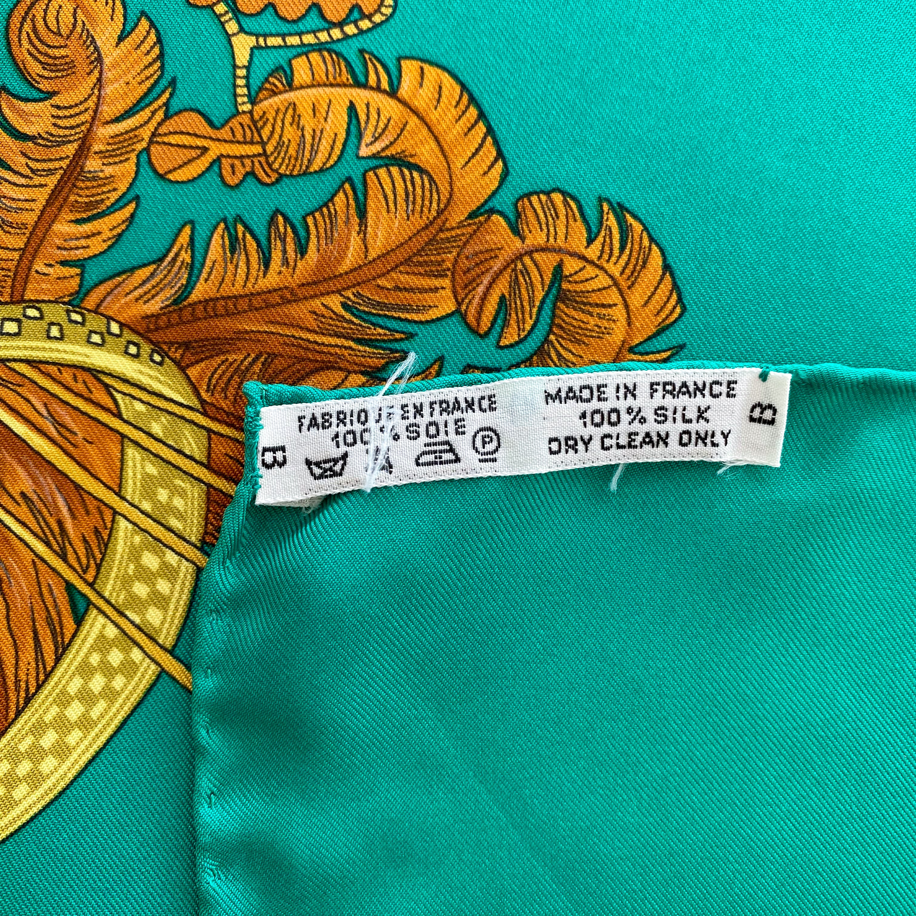 Hermès Chapeau! Designer Silk Scarf
