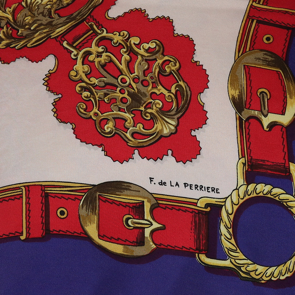 Hermès Cuiveeries Silk Scarf