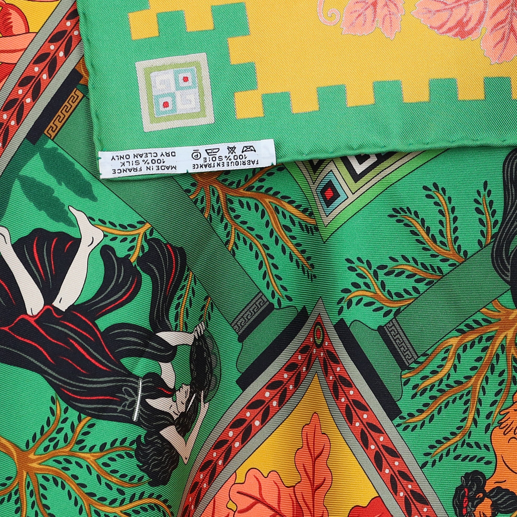 Hermès Musique des Dieux Silk Scarf