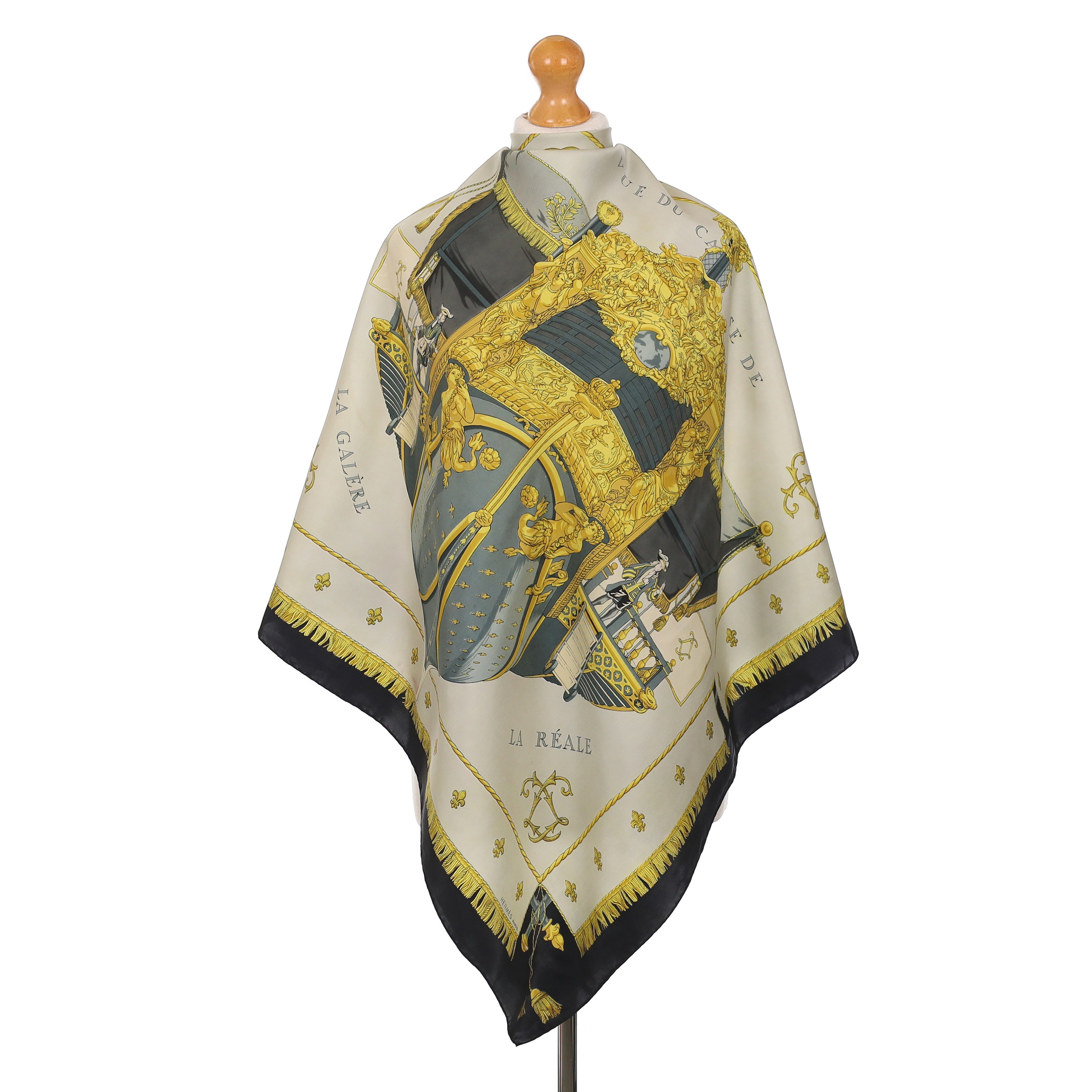 Hermès La Réale Silk Scarf