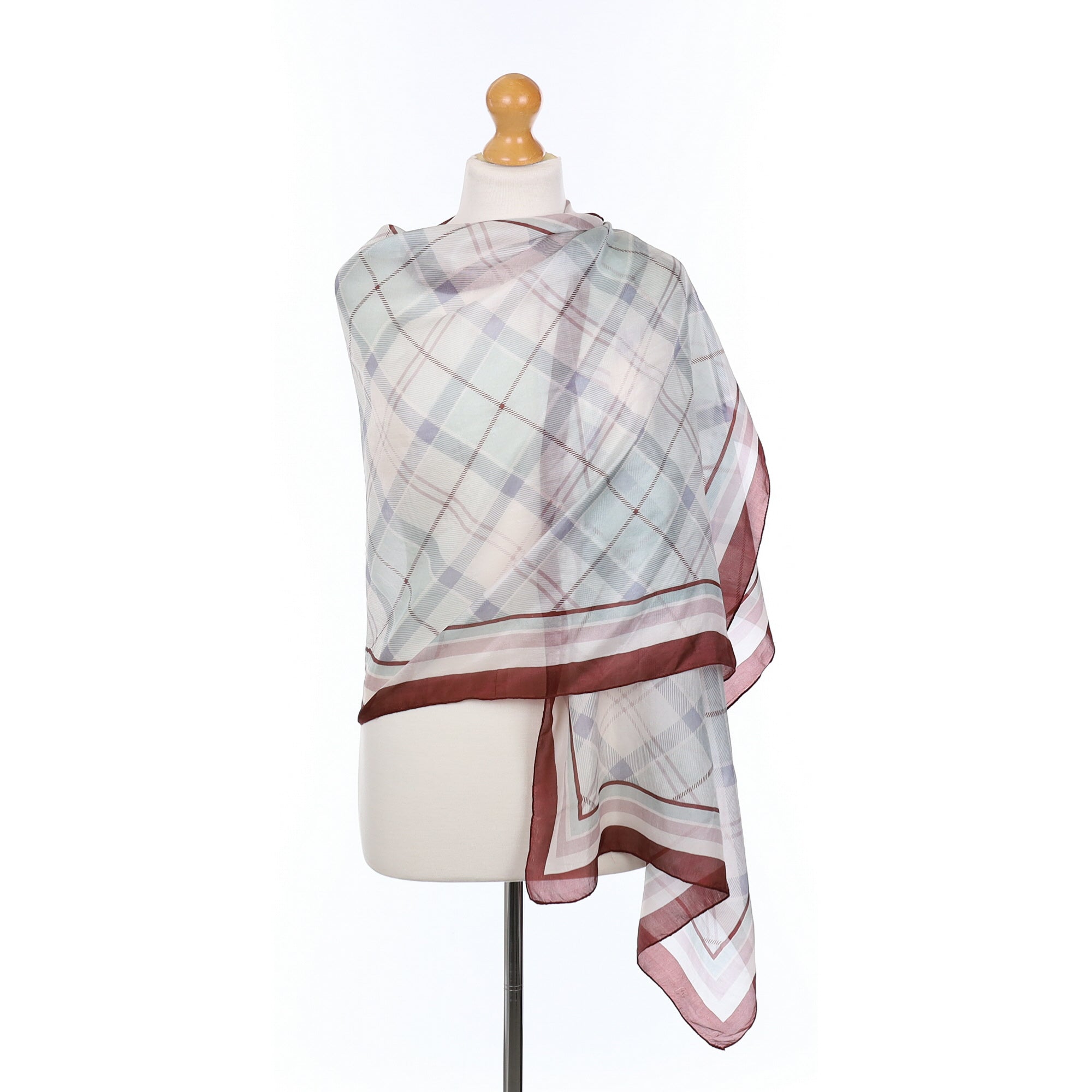 Brand New Boxed Barbour Silk Scarf