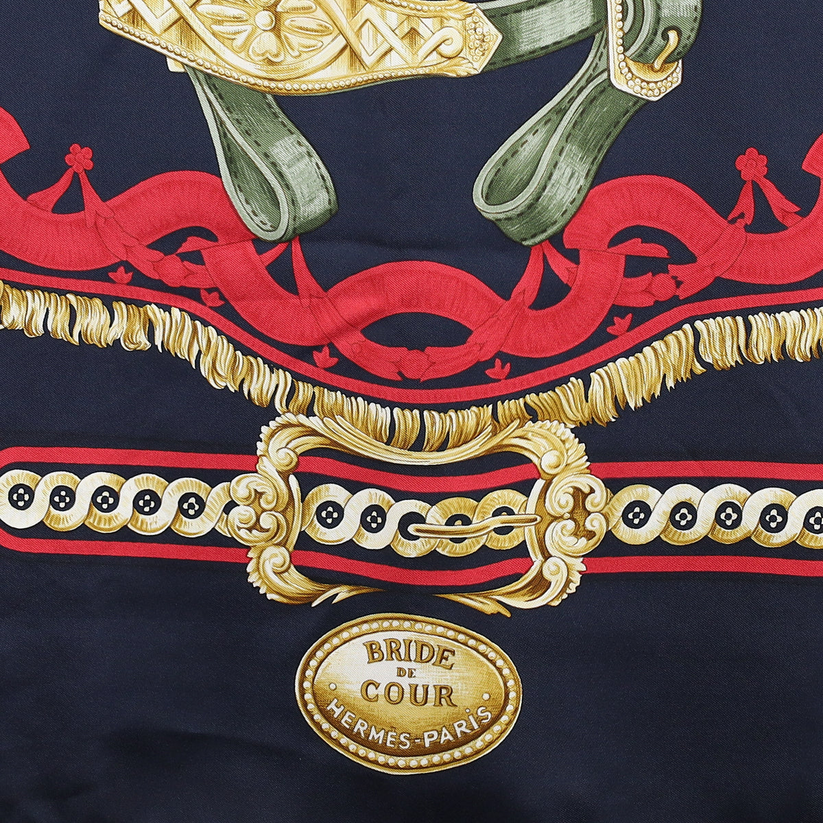 Hermès Bride De Cour Silk Scarf