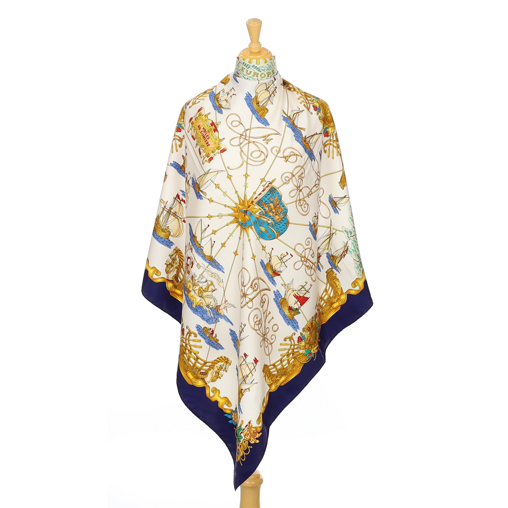 Hermès Voiles de Lumiere Silk Scarf