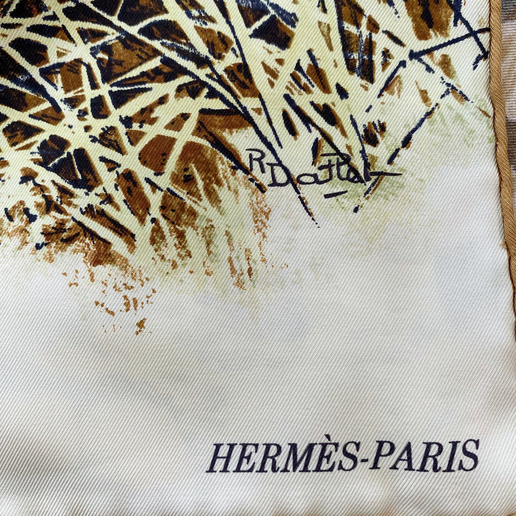 Brand New Hermès Boxed Tigre Du Bengale Silk Scarf
