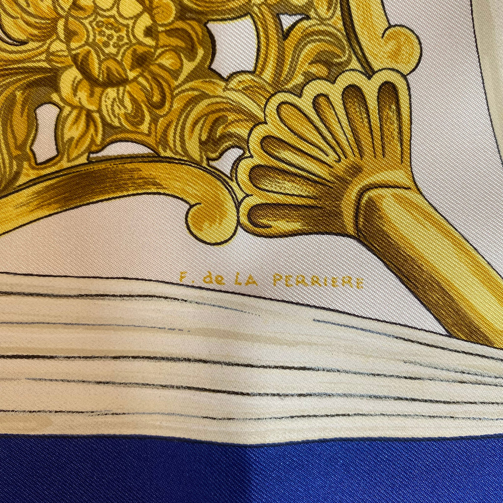 Hermès Etriers Silk Scarf