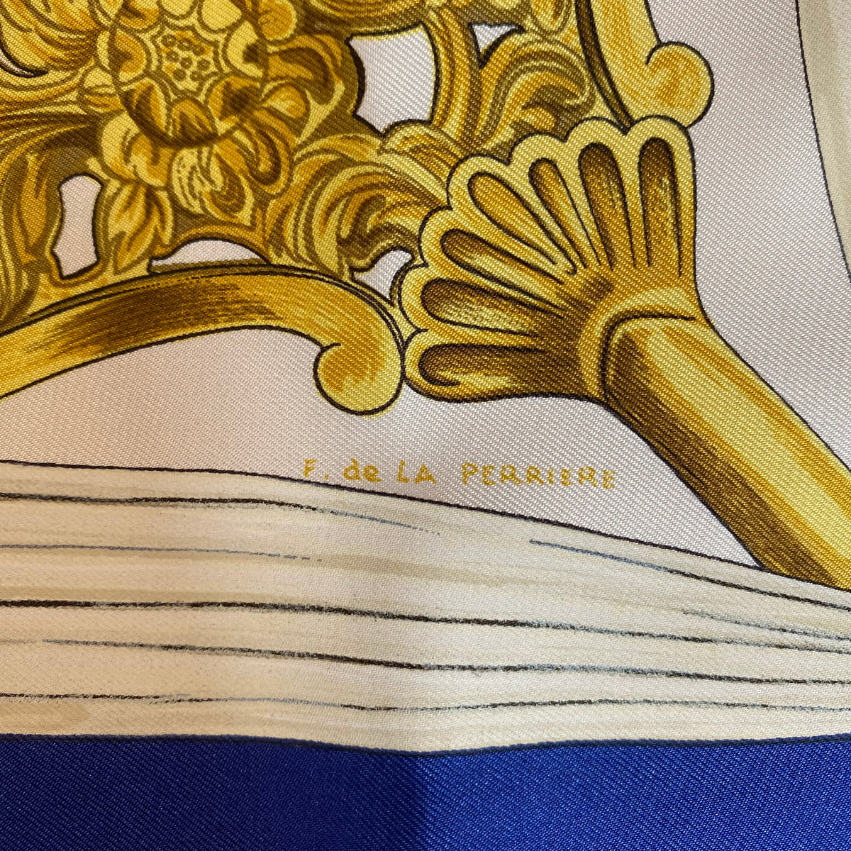 Hermès Etriers Silk Scarf