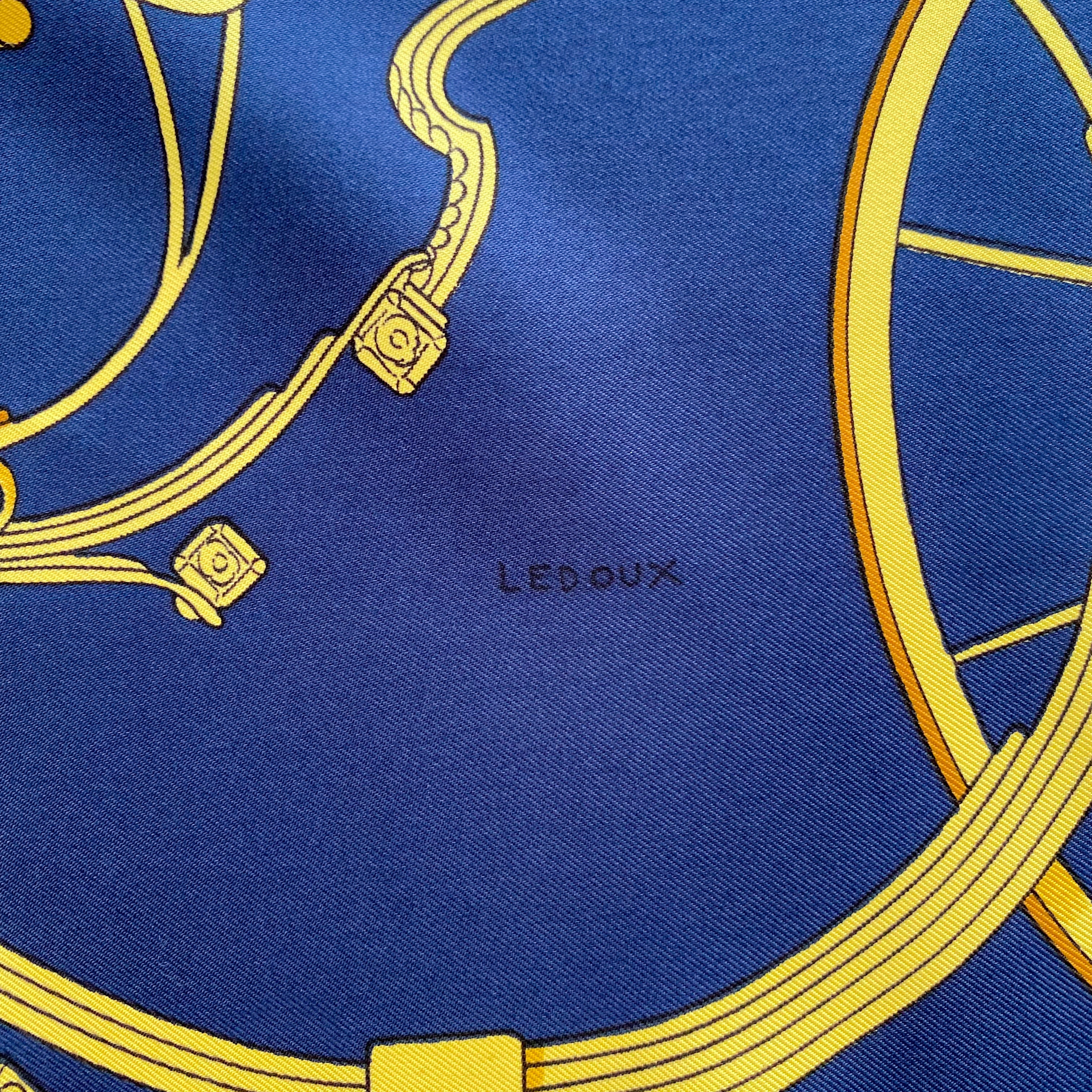Hermès Springs Silk Scarf