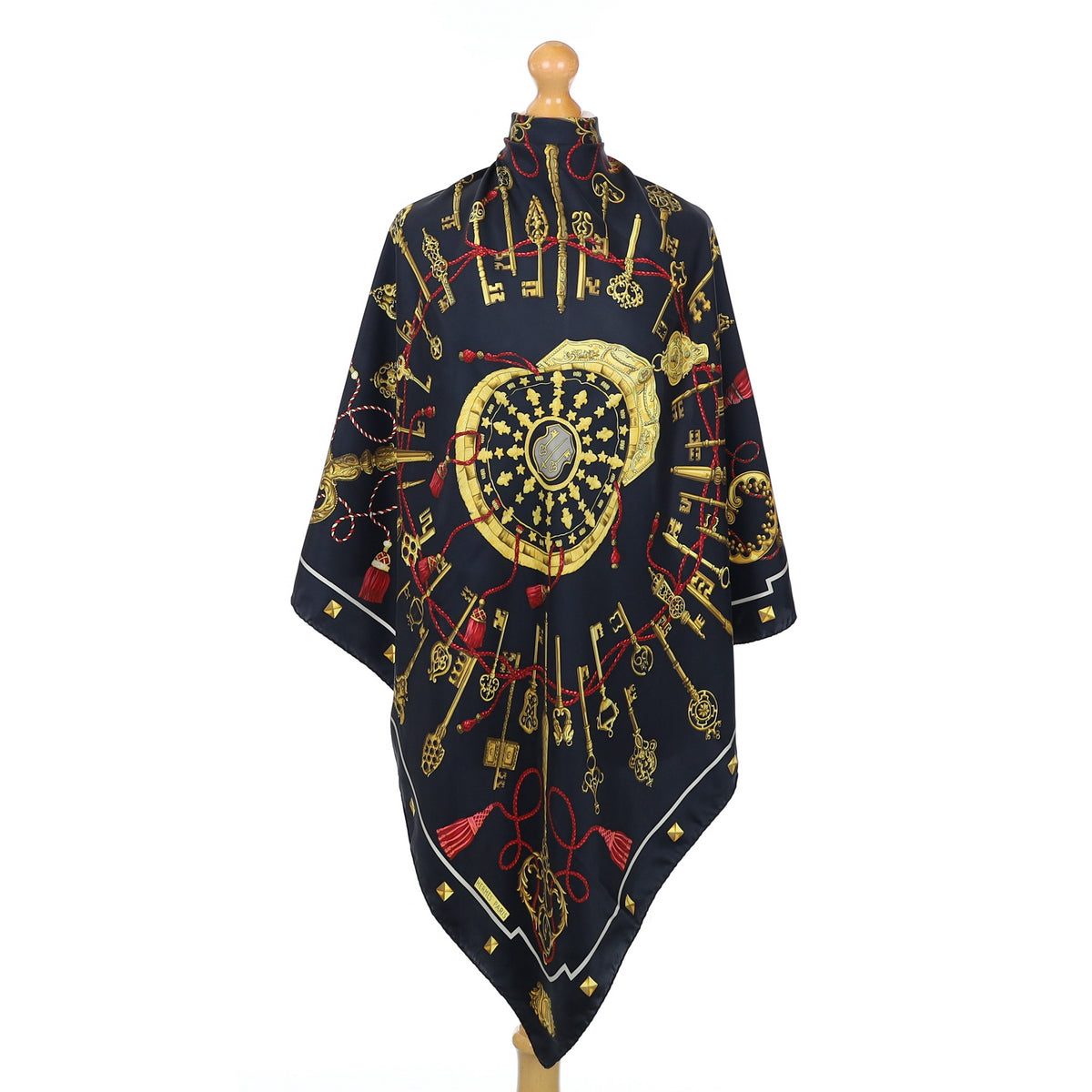Hermès Les Clefs Silk Scarf