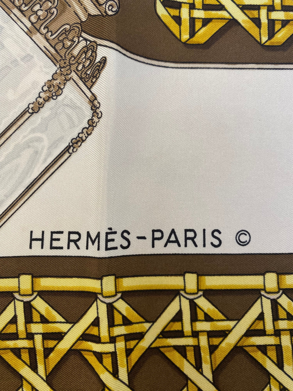 Hermès Feux de Route Silk Scarf