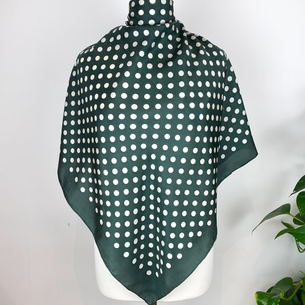 Esprit Modern Spotted Silk Scarf