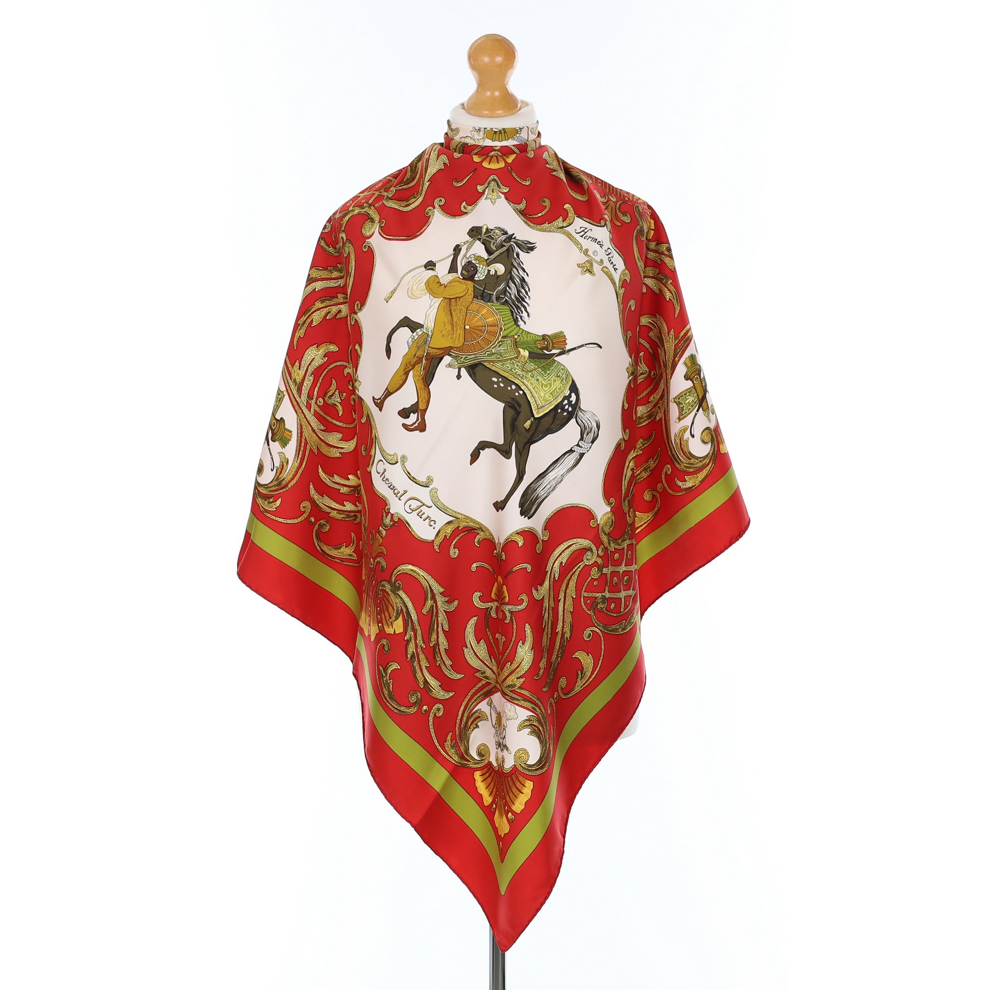Hermès Cheval Turc Silk Scarf