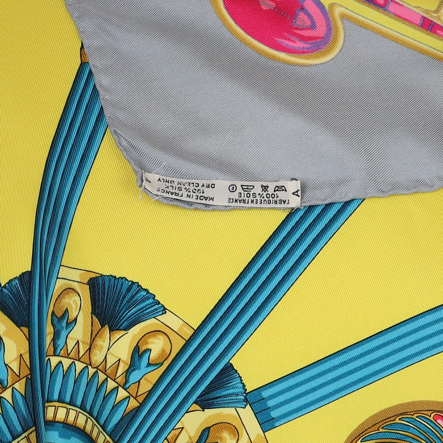 Hermès Égypte Silk Scarf