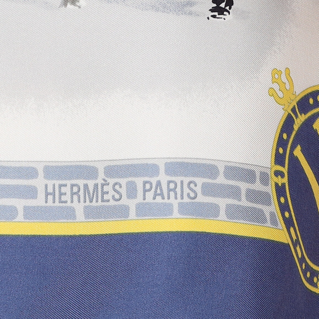 Hermès Les Haras Nationaux Vintage Silk Scarf