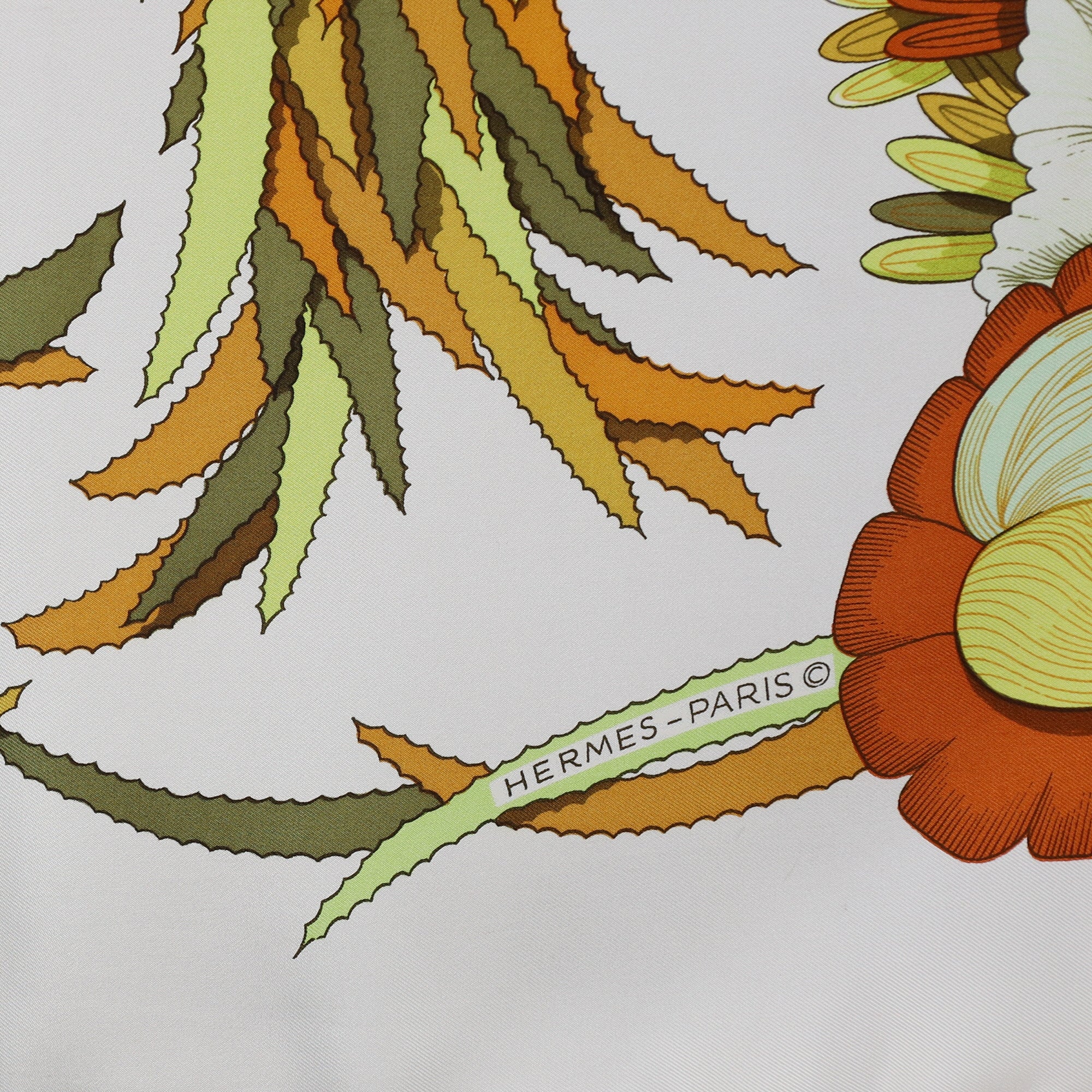 Hermès Tahiti Silk Scarf