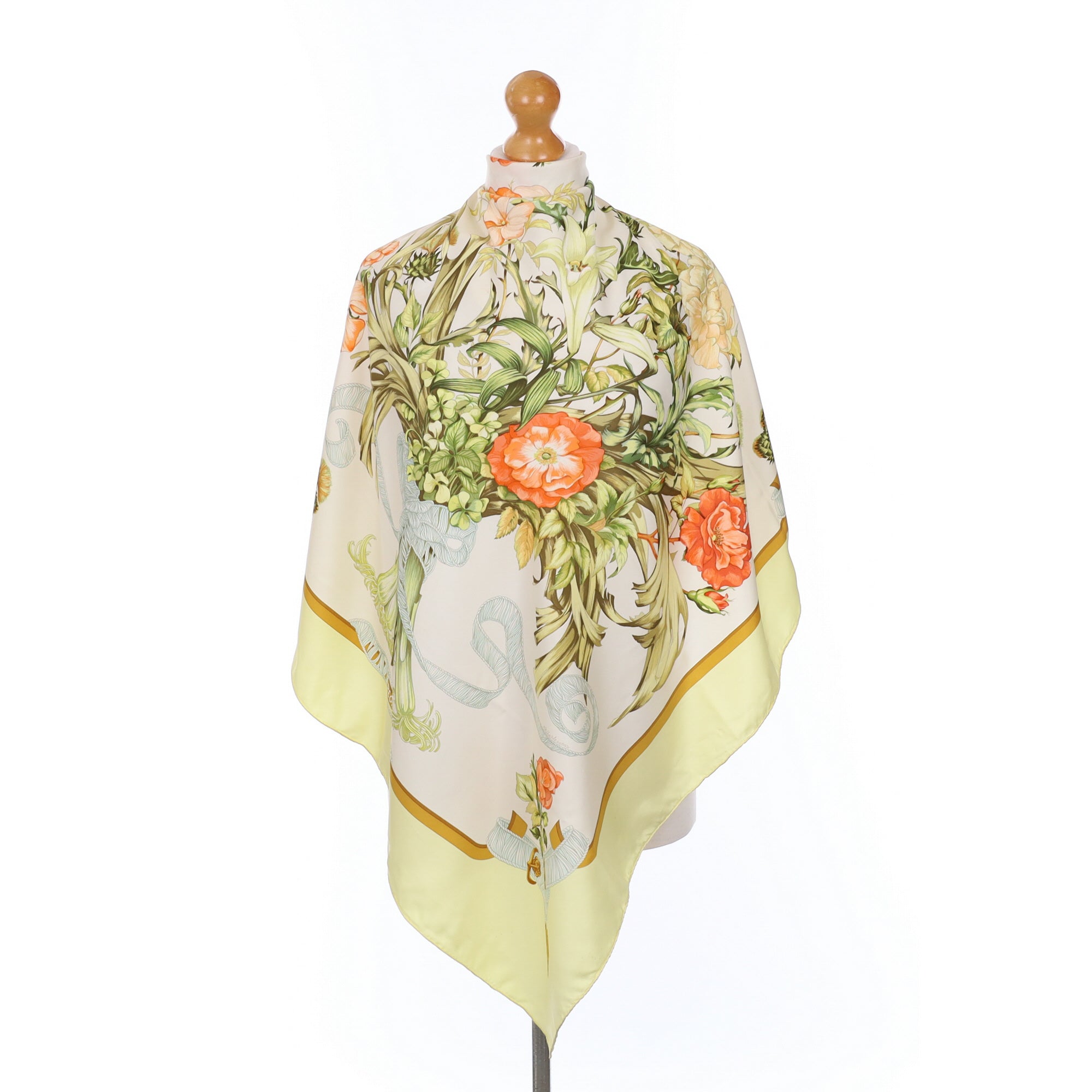 Hermès Regina Silk Scarf