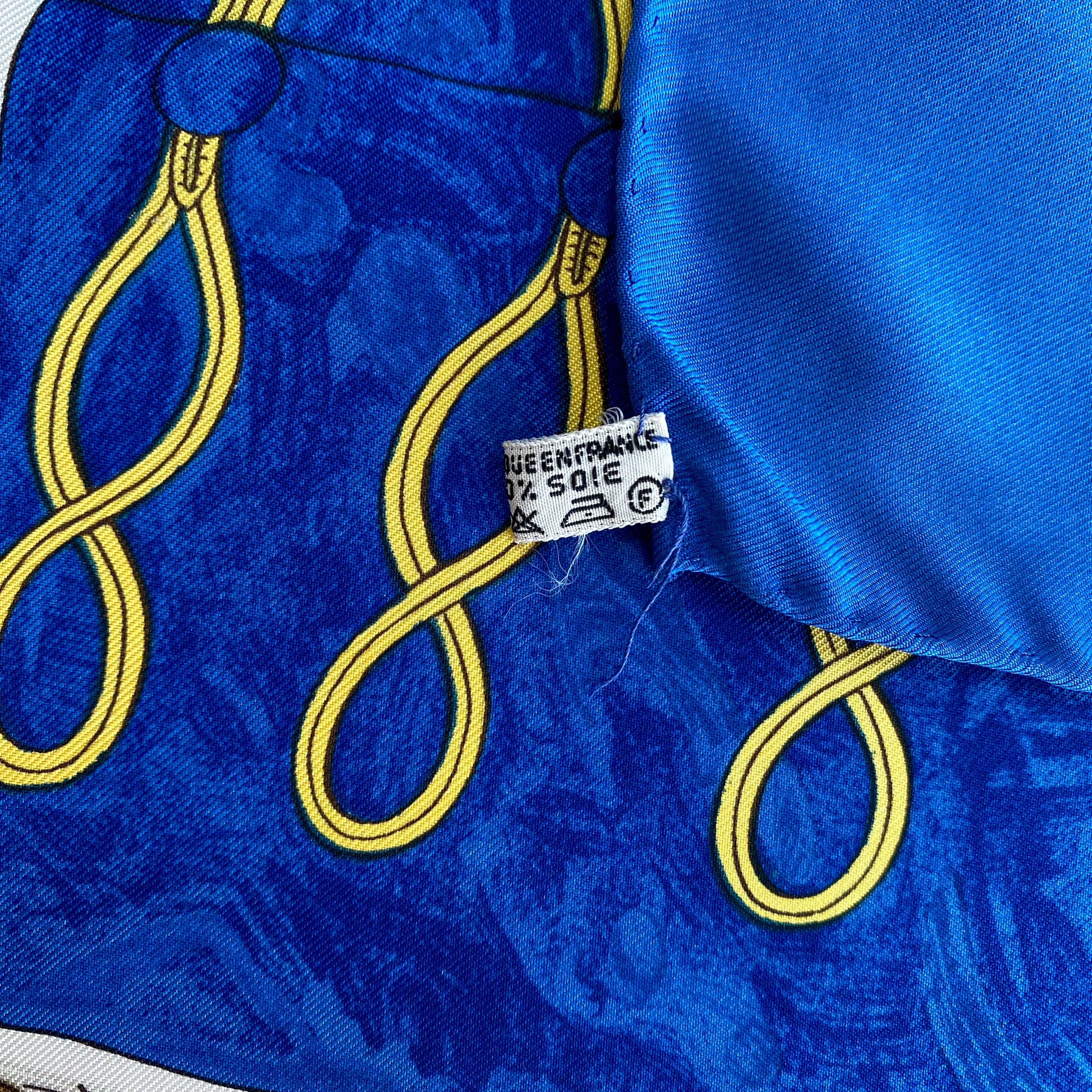 Hermès Special For Royal Jockey Club Hong Kong Silk Scarf