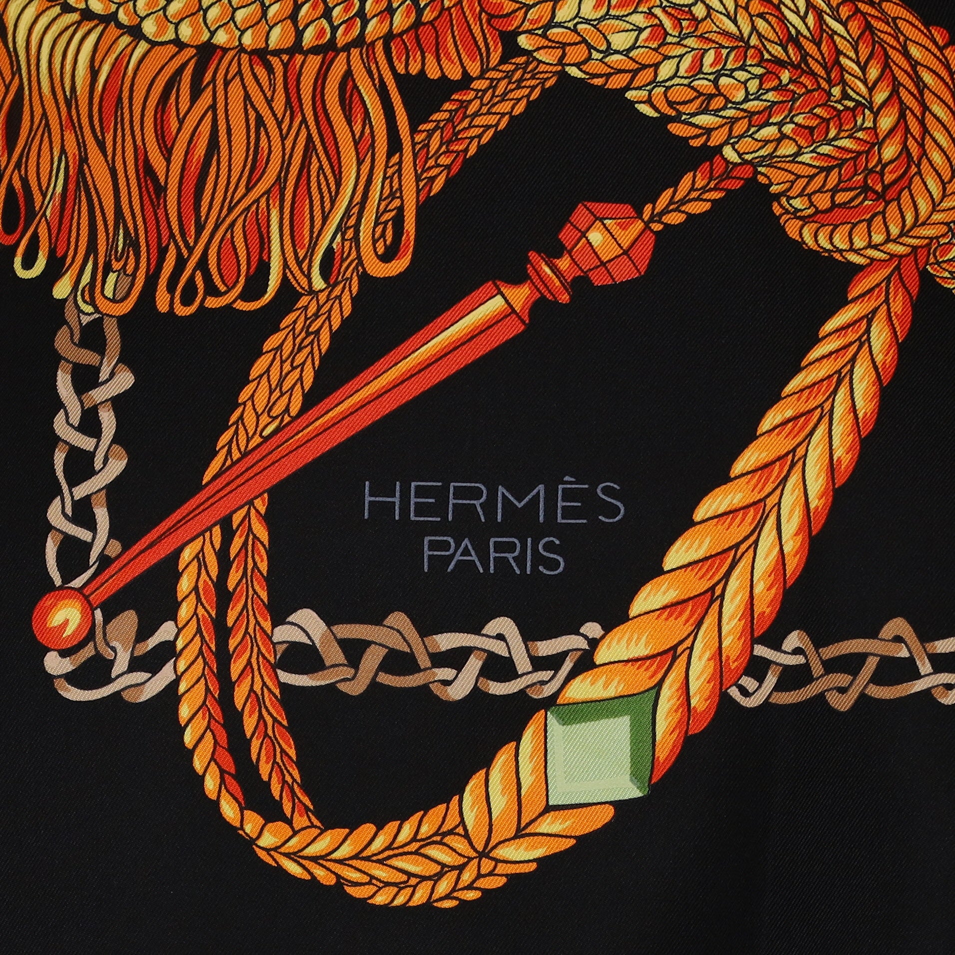 Brand New Boxed Hermès Le Timbalier Silk Scarf Quite Rare