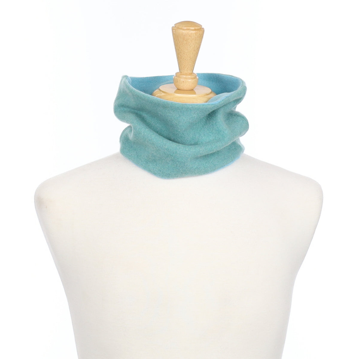 Sea Foam Green and Aqua Neck Warmer