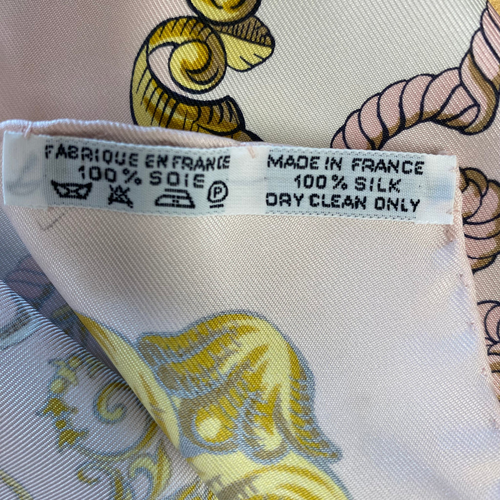 Hermès Lvdovicvs Magnus Silk Scarf