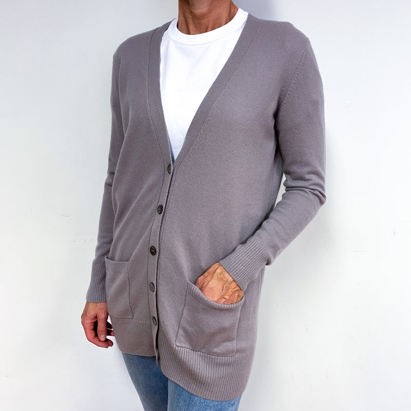 Mauve cardigan on sale