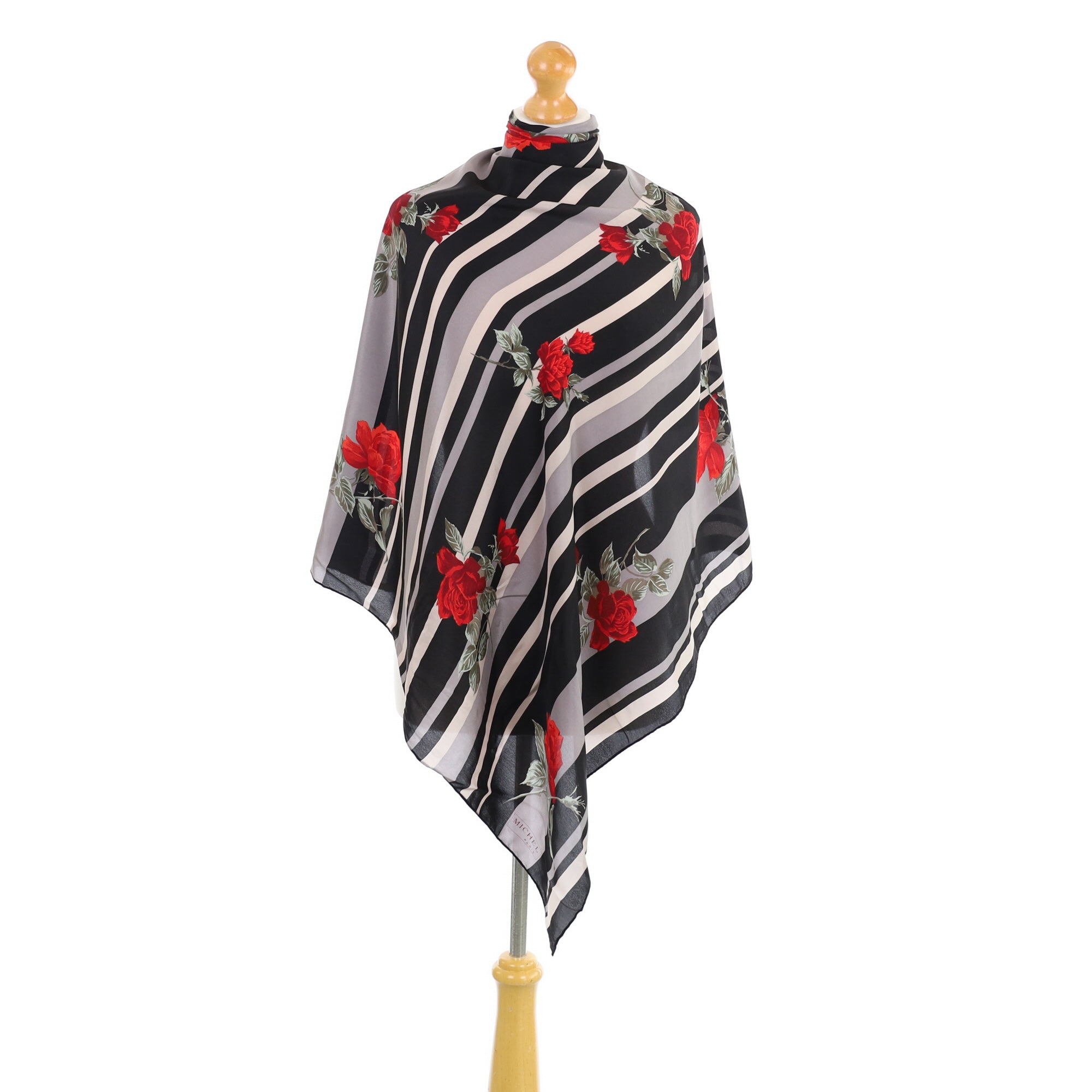 Michel Paris Vintage Silk Scarf