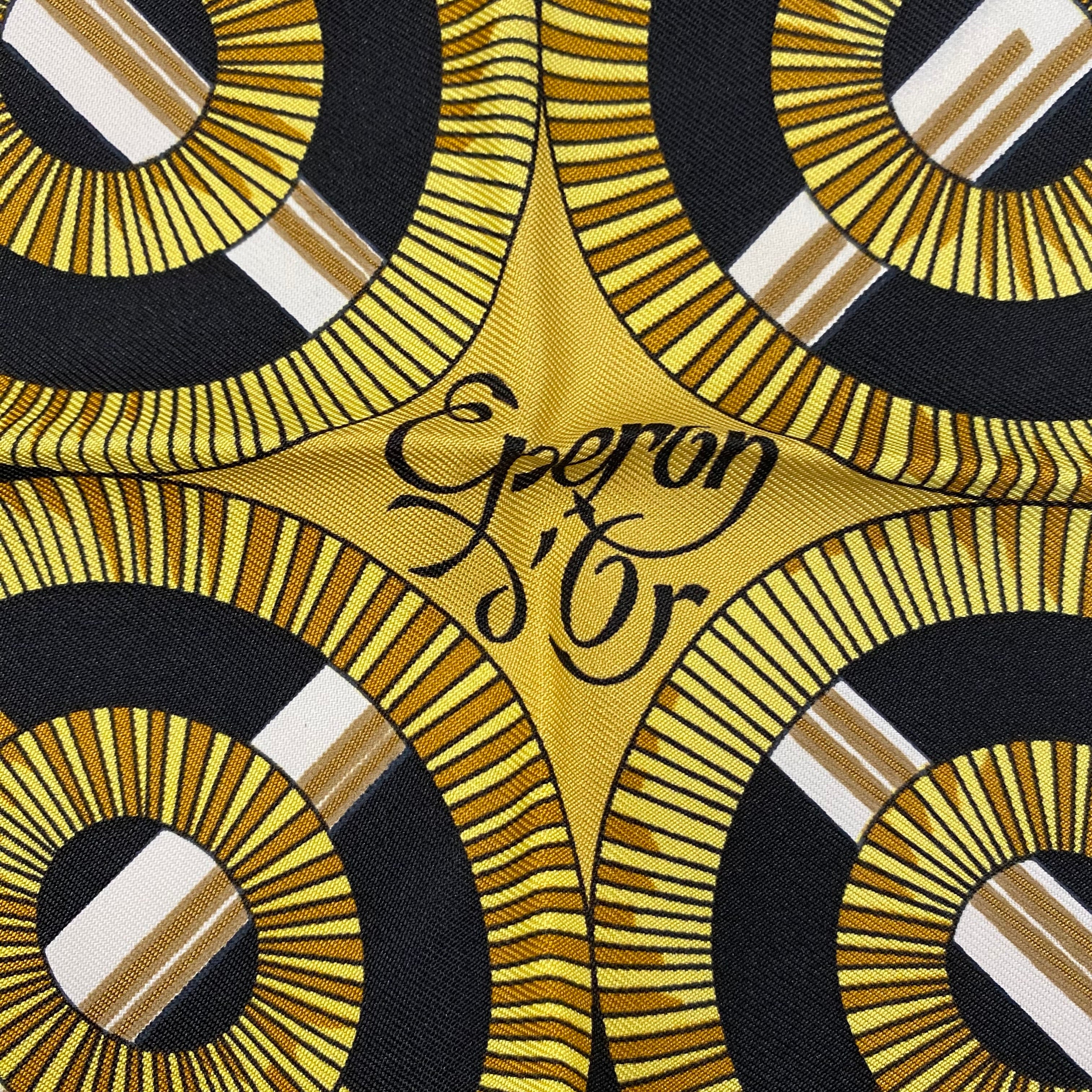Hermès Eperon D’Or Silk Scarf