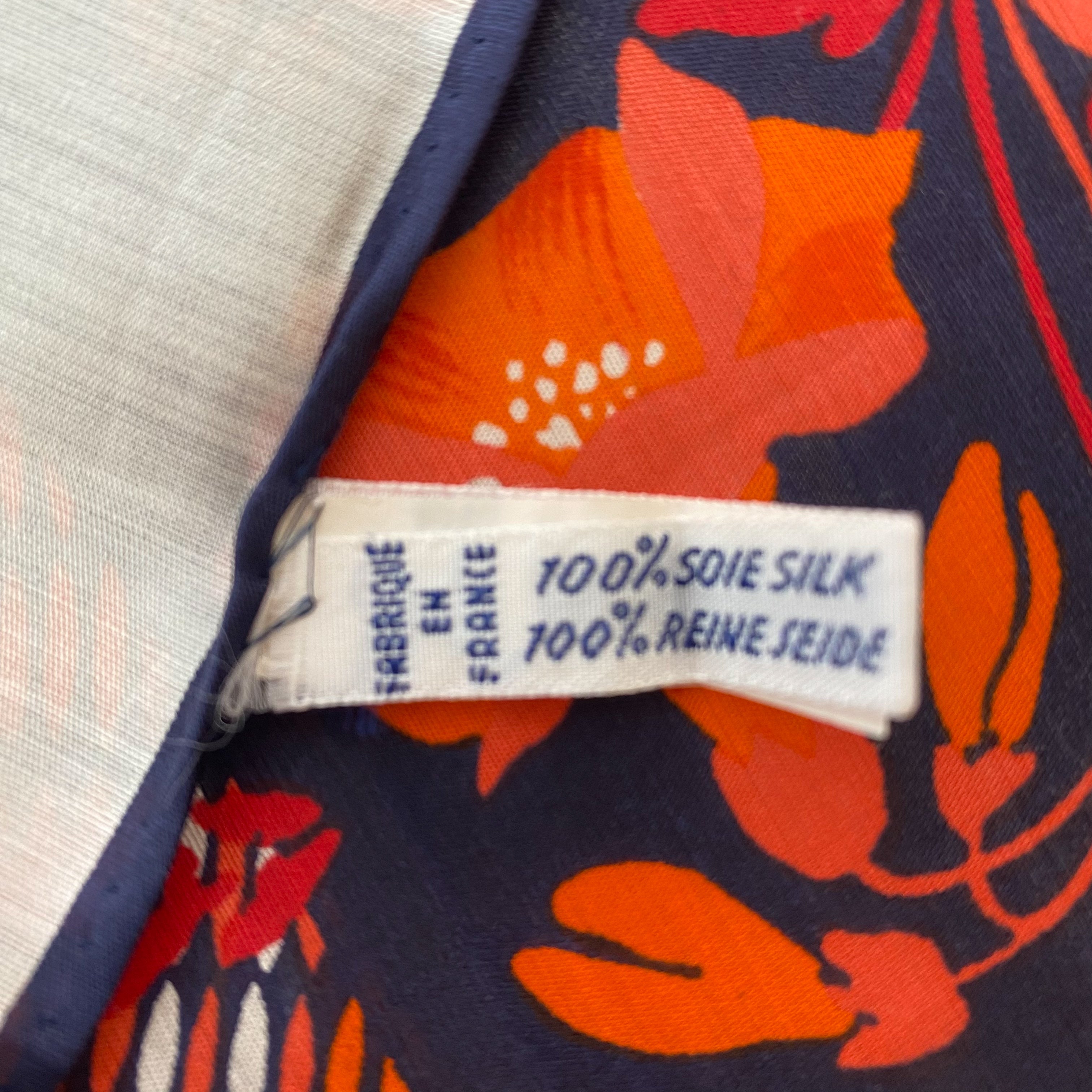 Brand New Nina Ricci Vintage Silk Scarf