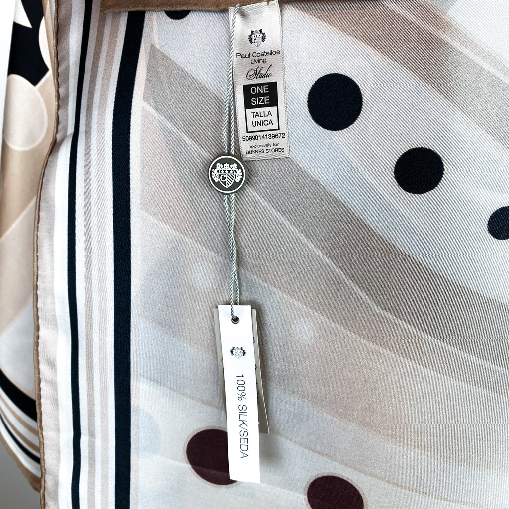 Brand New Paul Costelloe Silk Scarf