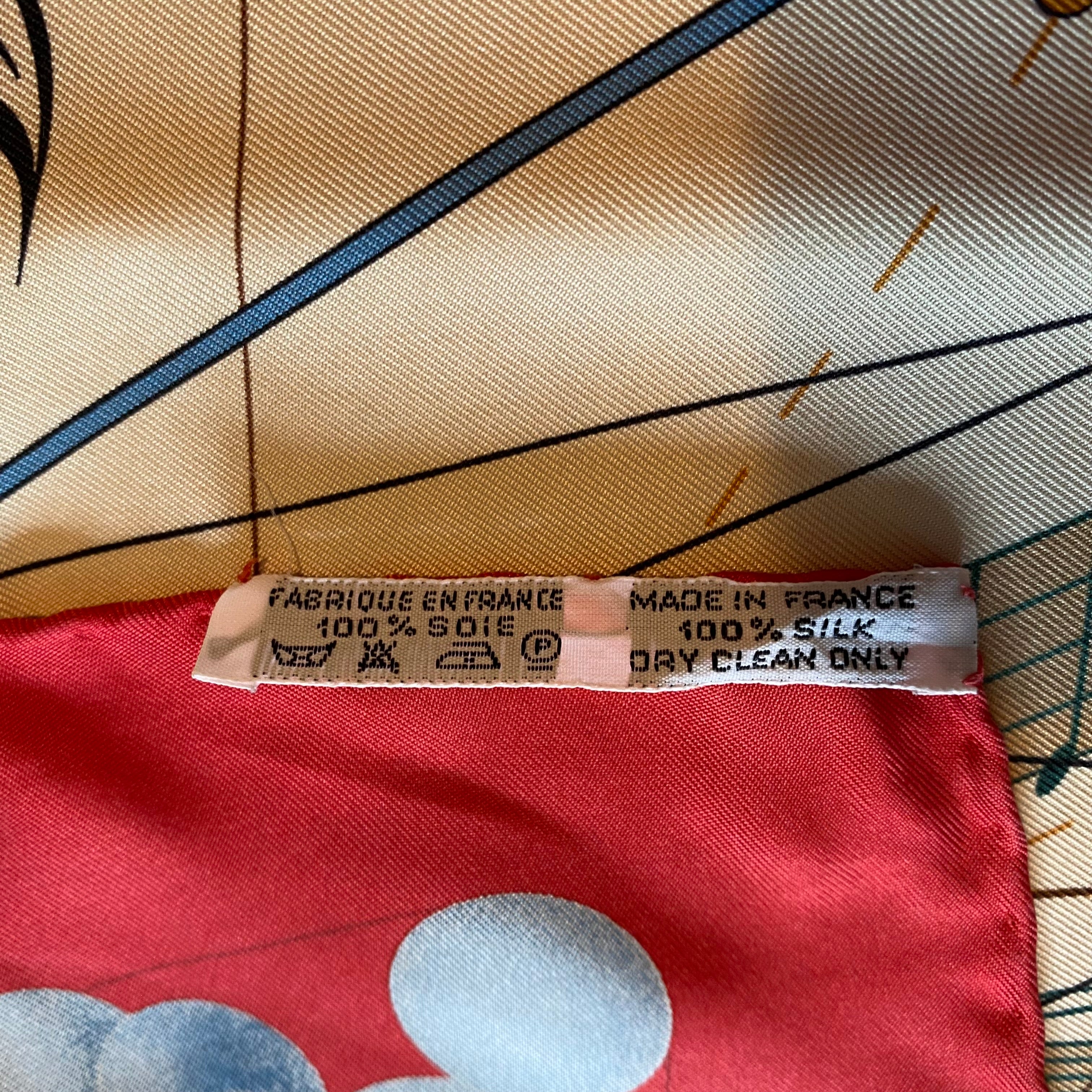 Hermès La Musique des Sphères Silk Scarf