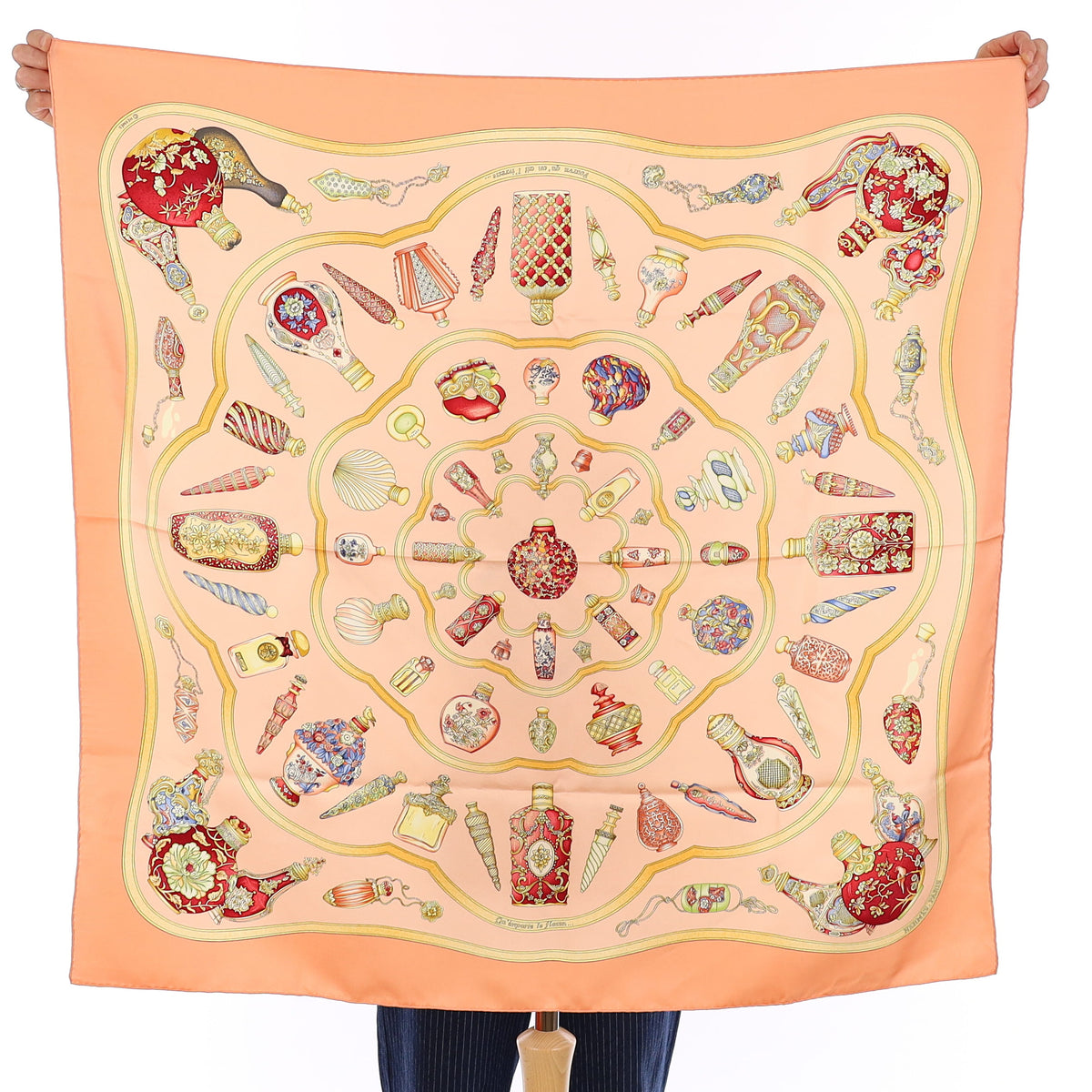 Hermès Qu’importe Le Flacon Silk Scarf