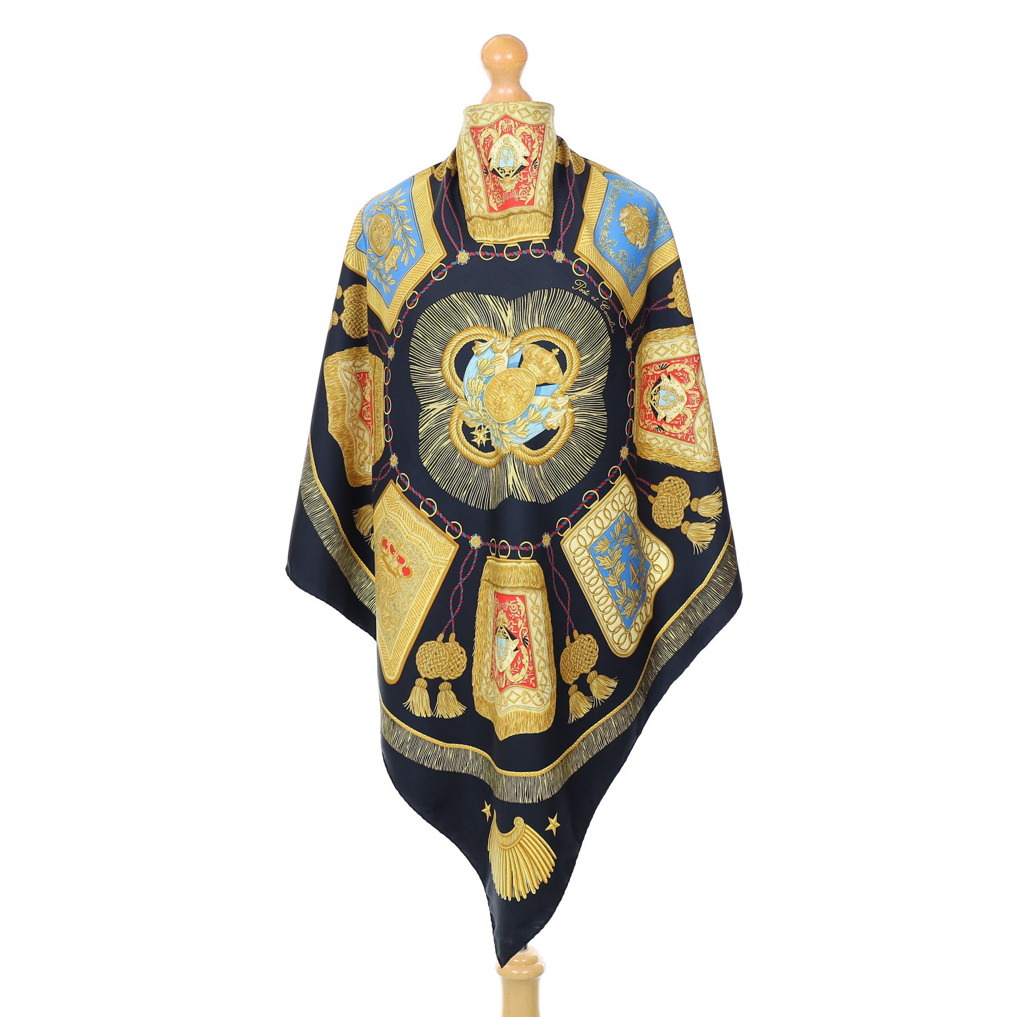 Hermès Poste Et Cavalerie Silk Scarf