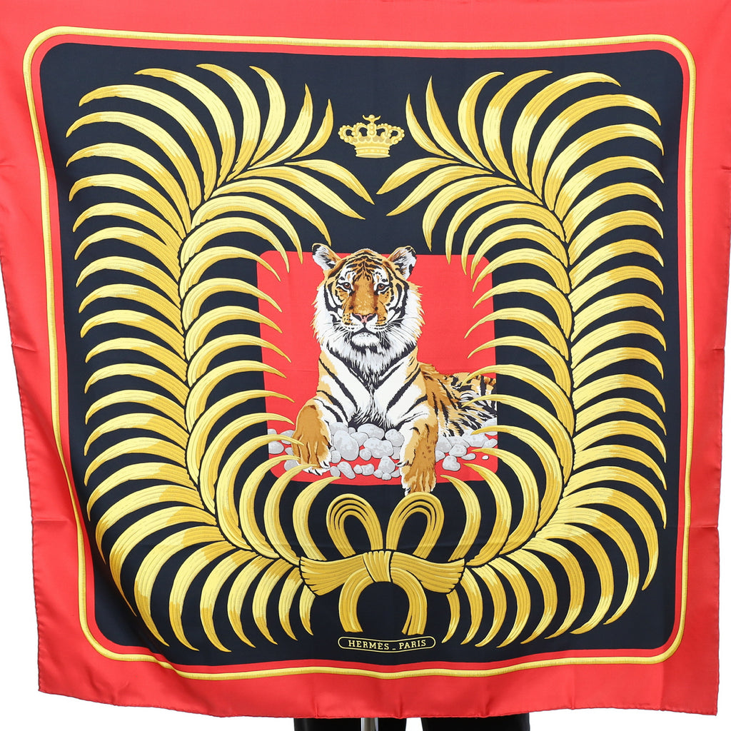 Hermès Tigre Royal Silk Scarf