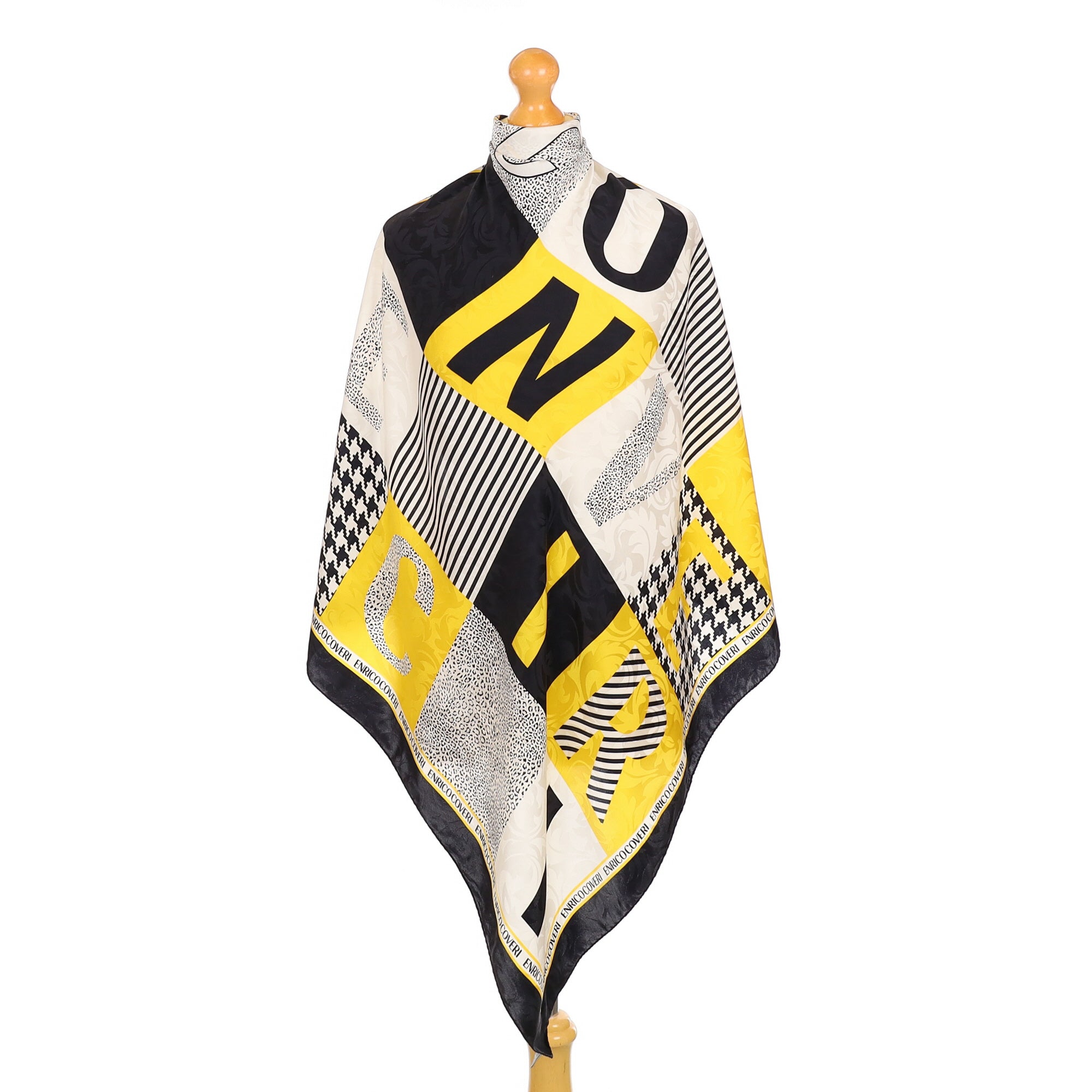 Enrico Coveri Vintage Silk Scarf