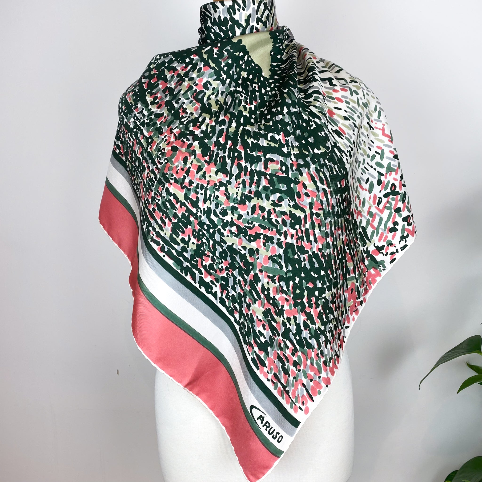 Immaculate Caruso Vintage Silk Scarf